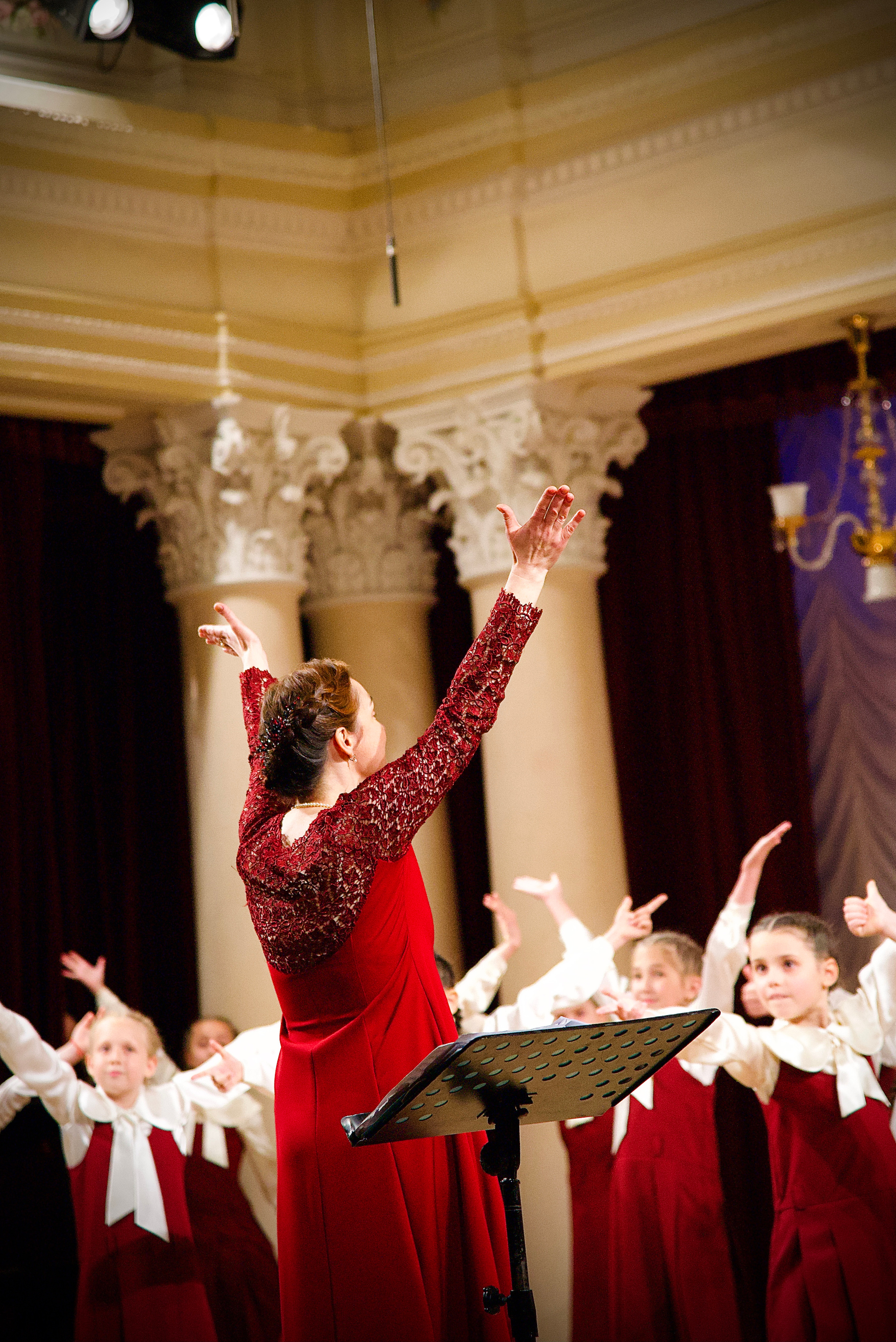 Національна філармонія України. Виступ дитячого хору «Ластівка». Фотограф Марія Якимичева