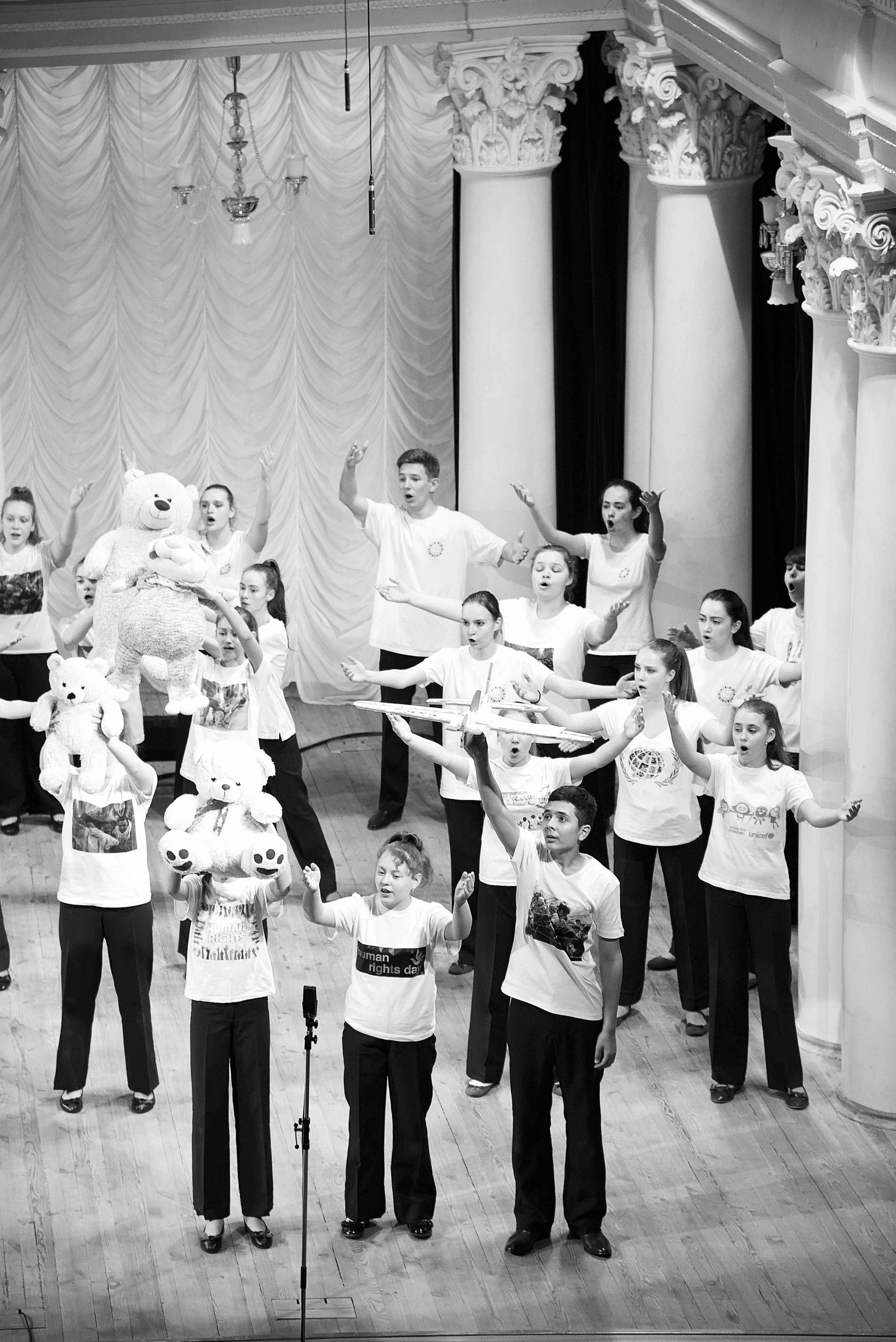 Національна філармонія України. Виступ дитячого хору «Ластівка». Фотограф Марія Якимичева