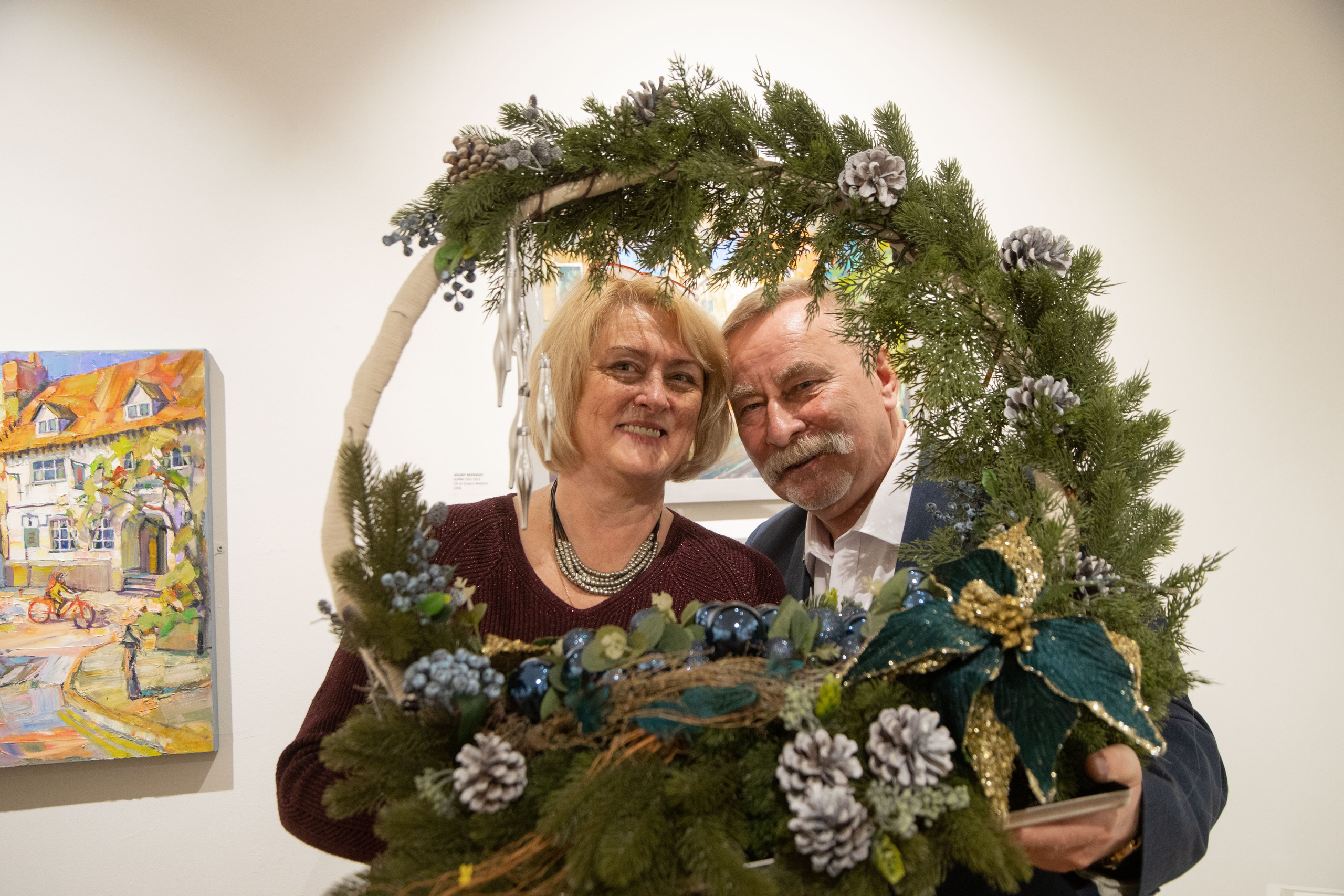 Exhibition at Your Corn Hall. Andriy Nekrasov artist