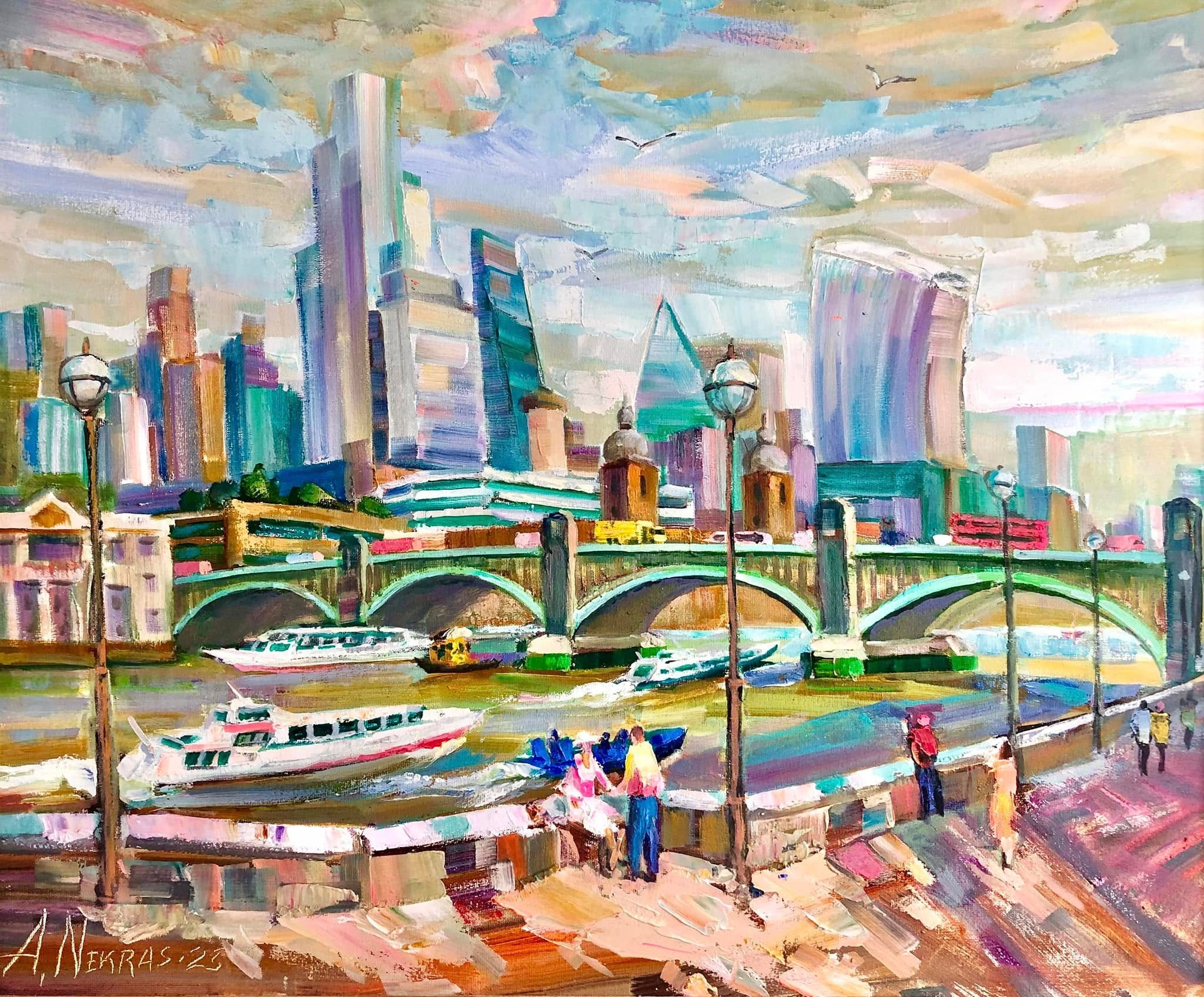 Andriy Nekrasov at Parallax Art Fair in London. Andriy Nekrasov artist