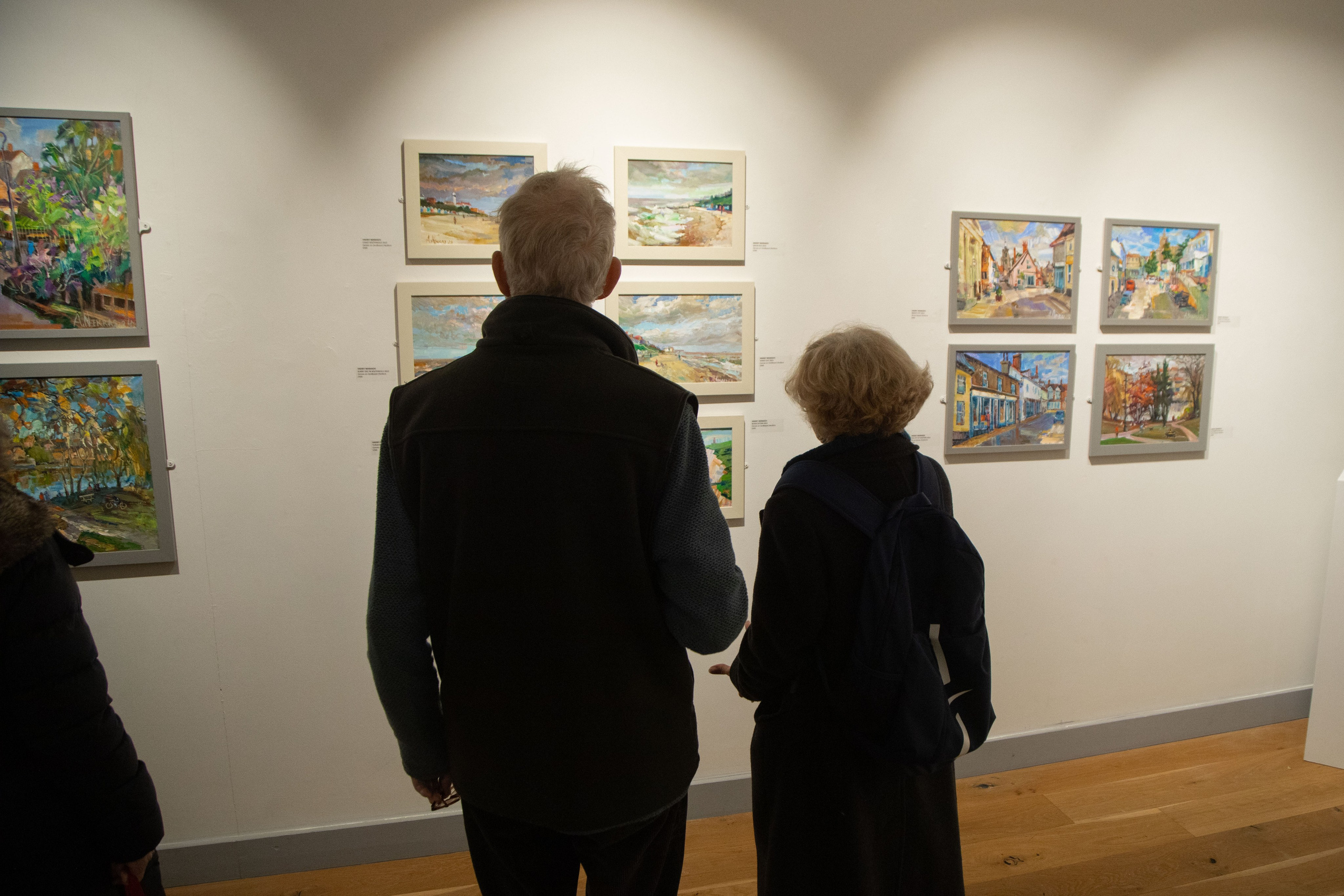 Exhibition at Your Corn Hall. Andriy Nekrasov artist