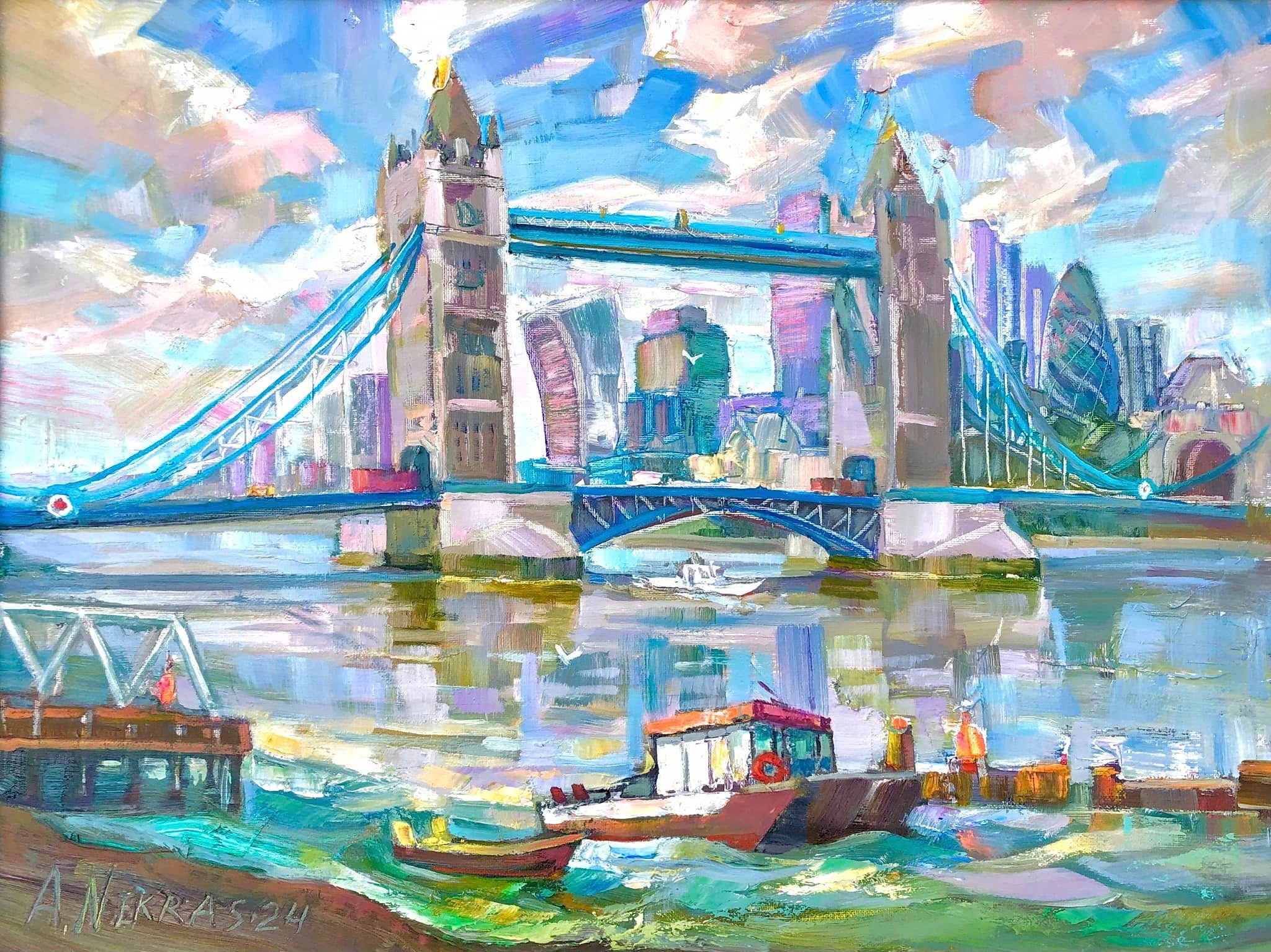 Andriy Nekrasov at Parallax Art Fair in London. Andriy Nekrasov artist