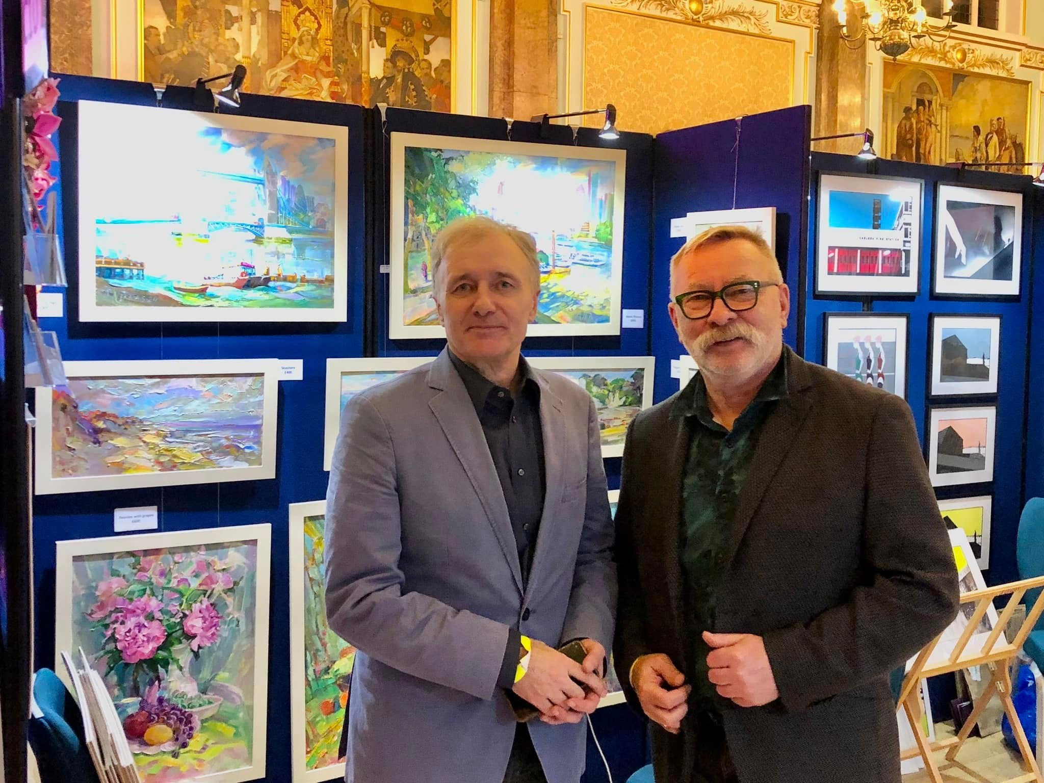 Andriy Nekrasov at Parallax Art Fair in London. Andriy Nekrasov artist