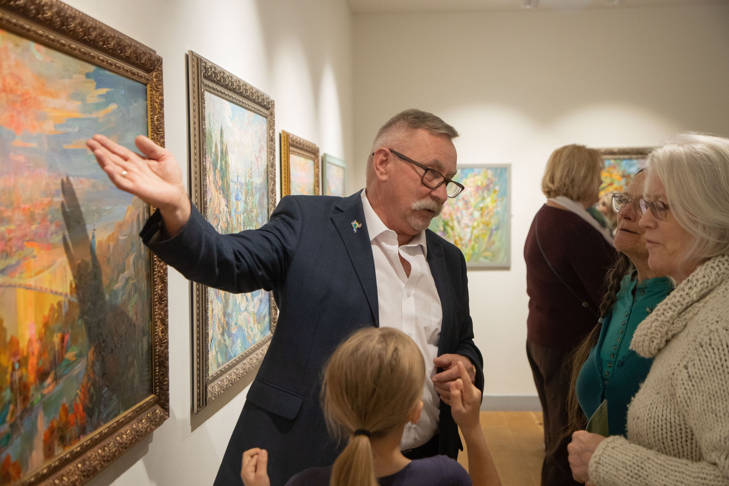 Exhibition at Your Corn Hall. Andriy Nekrasov artist