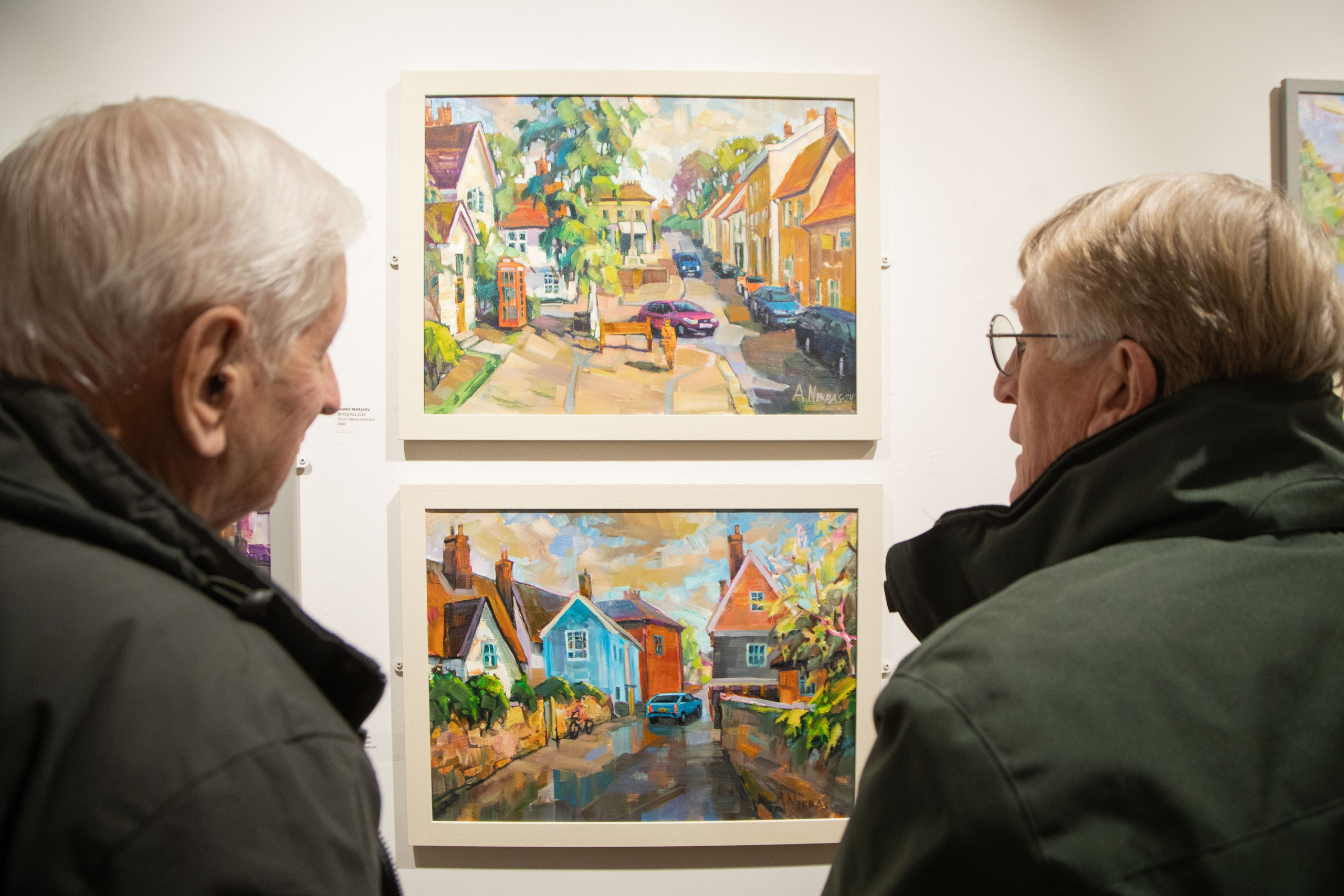 Exhibition at Your Corn Hall. Andriy Nekrasov artist