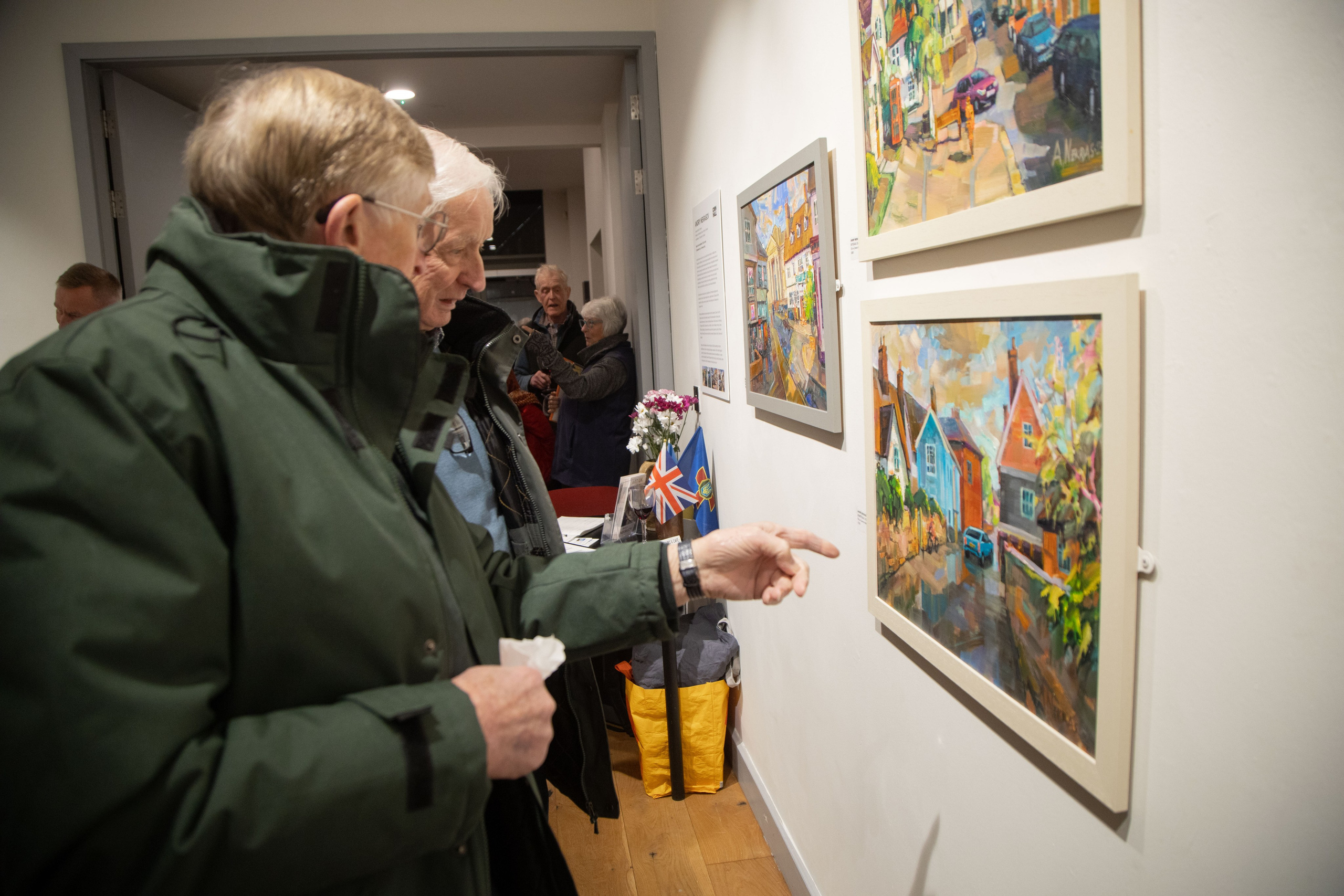 Exhibition at Your Corn Hall. Andriy Nekrasov artist