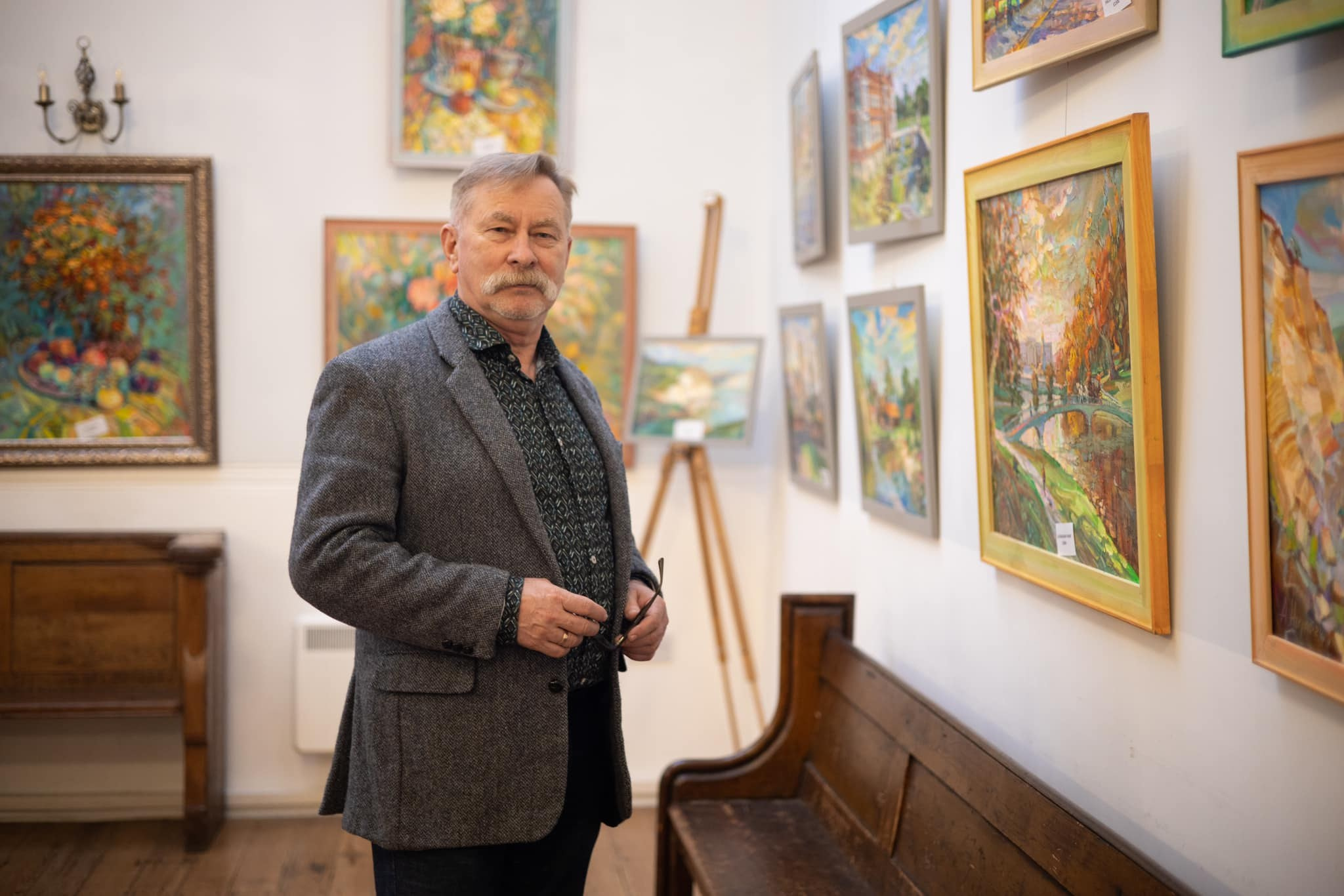 Ukrainian Artist Andriy Nekrasov Opens Exhibition in Central London. Andriy Nekrasov artist