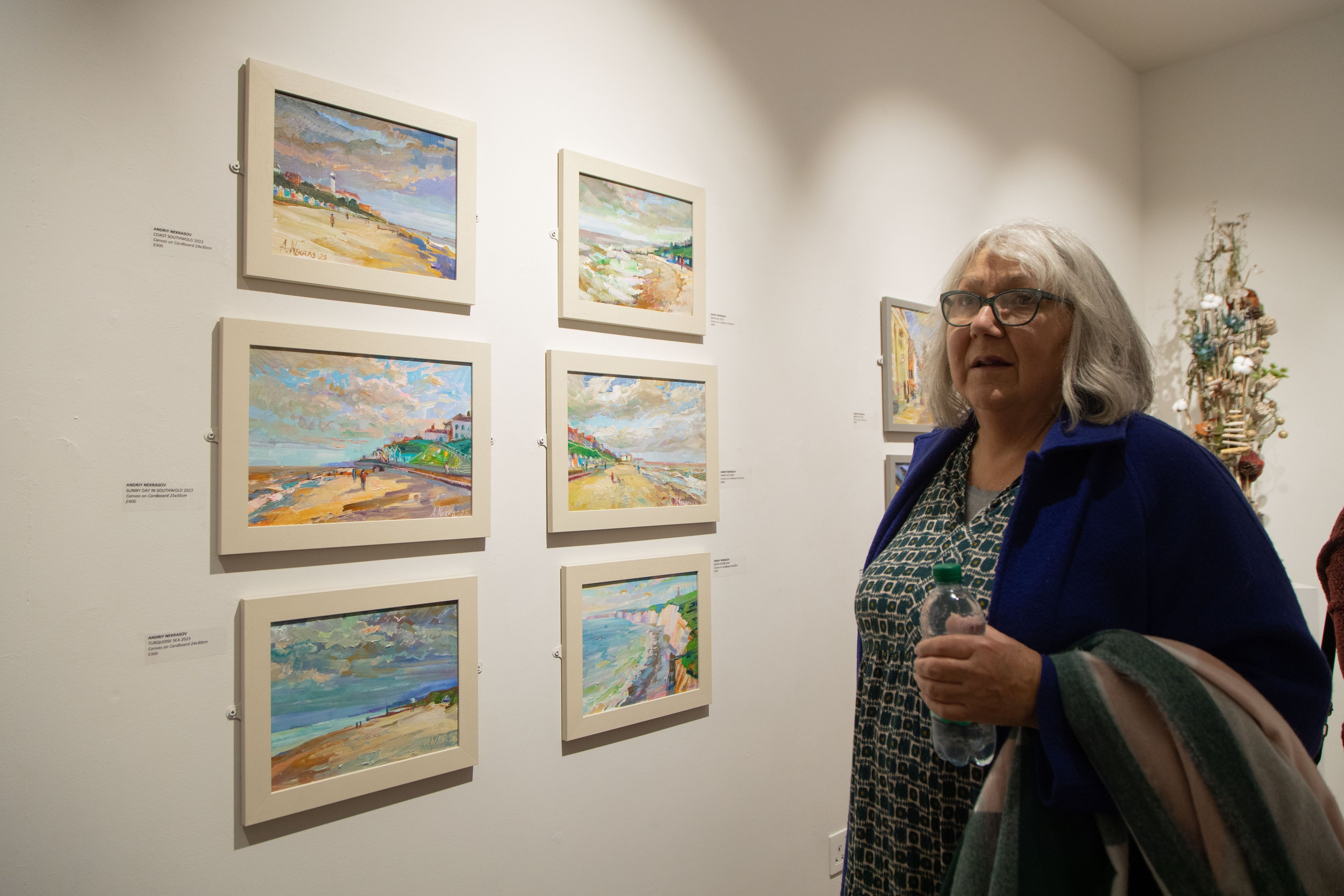 Exhibition at Your Corn Hall. Andriy Nekrasov artist