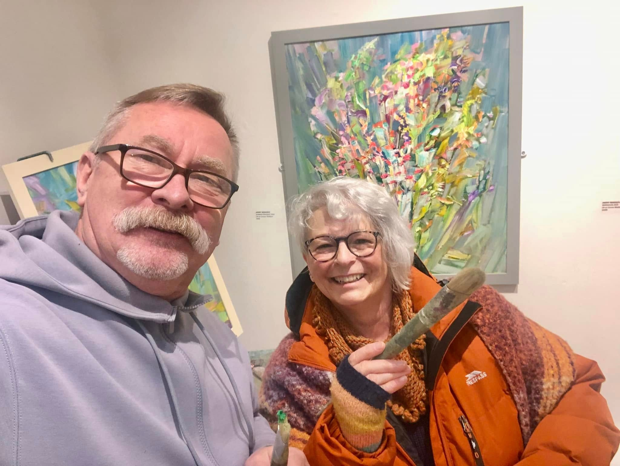 Exhibition at Your Corn Hall. Andriy Nekrasov artist