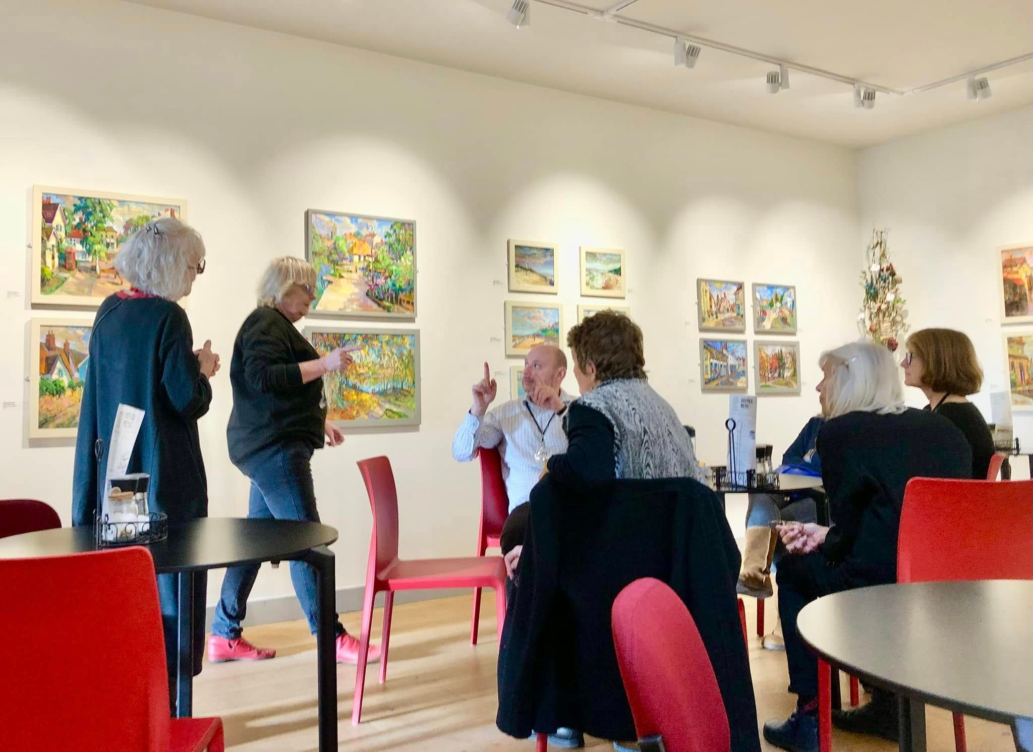 Exhibition at Your Corn Hall. Andriy Nekrasov artist