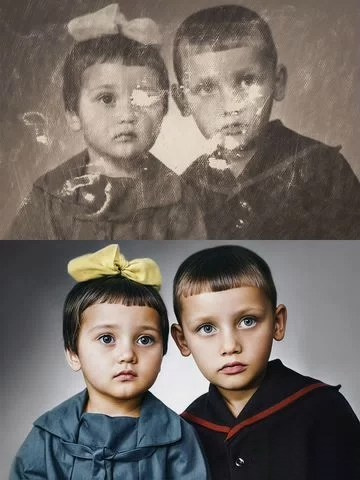 Revive Your Memories with Expert Photo Restoration Services. AI Photo Retoucher and Image Restorer Zhanna Ognivo