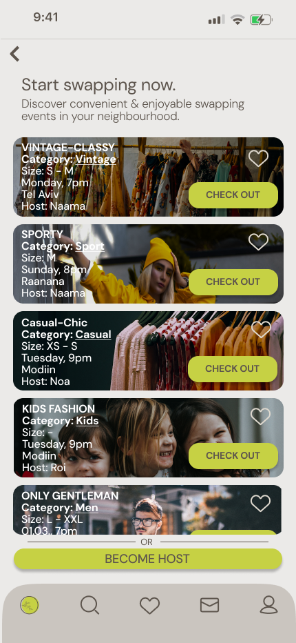 THE CIRCLE, SUSTAINABLE FASHION APP. Divignbytehilah.com