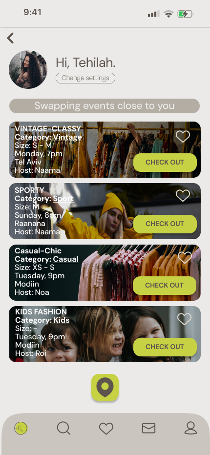 THE CIRCLE, SUSTAINABLE FASHION APP. Divignbytehilah.com