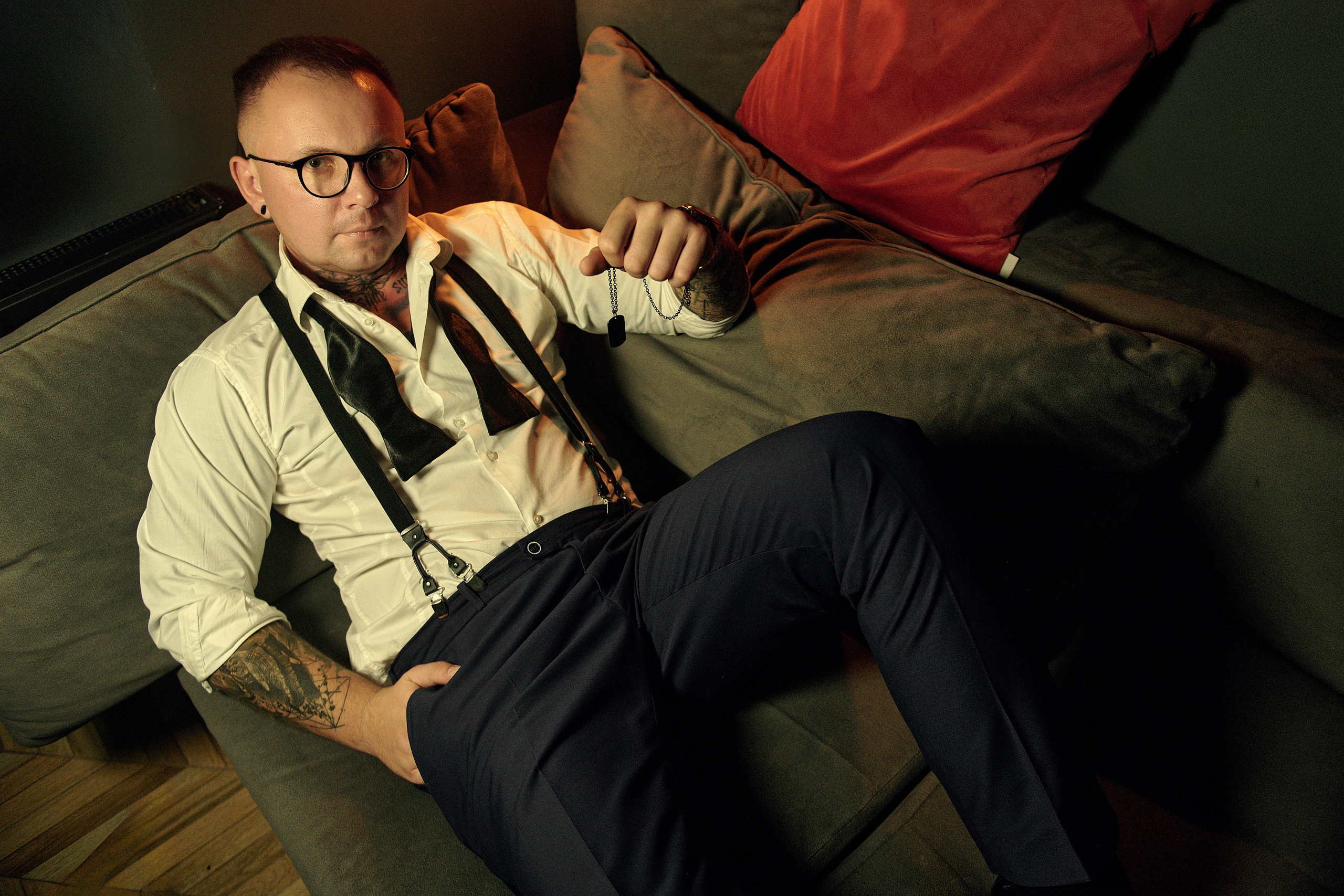 Dmytro. Kreatywna sesja dla technika dentystycznego. NK Picture - Fotograf Lublin, Warszawa
