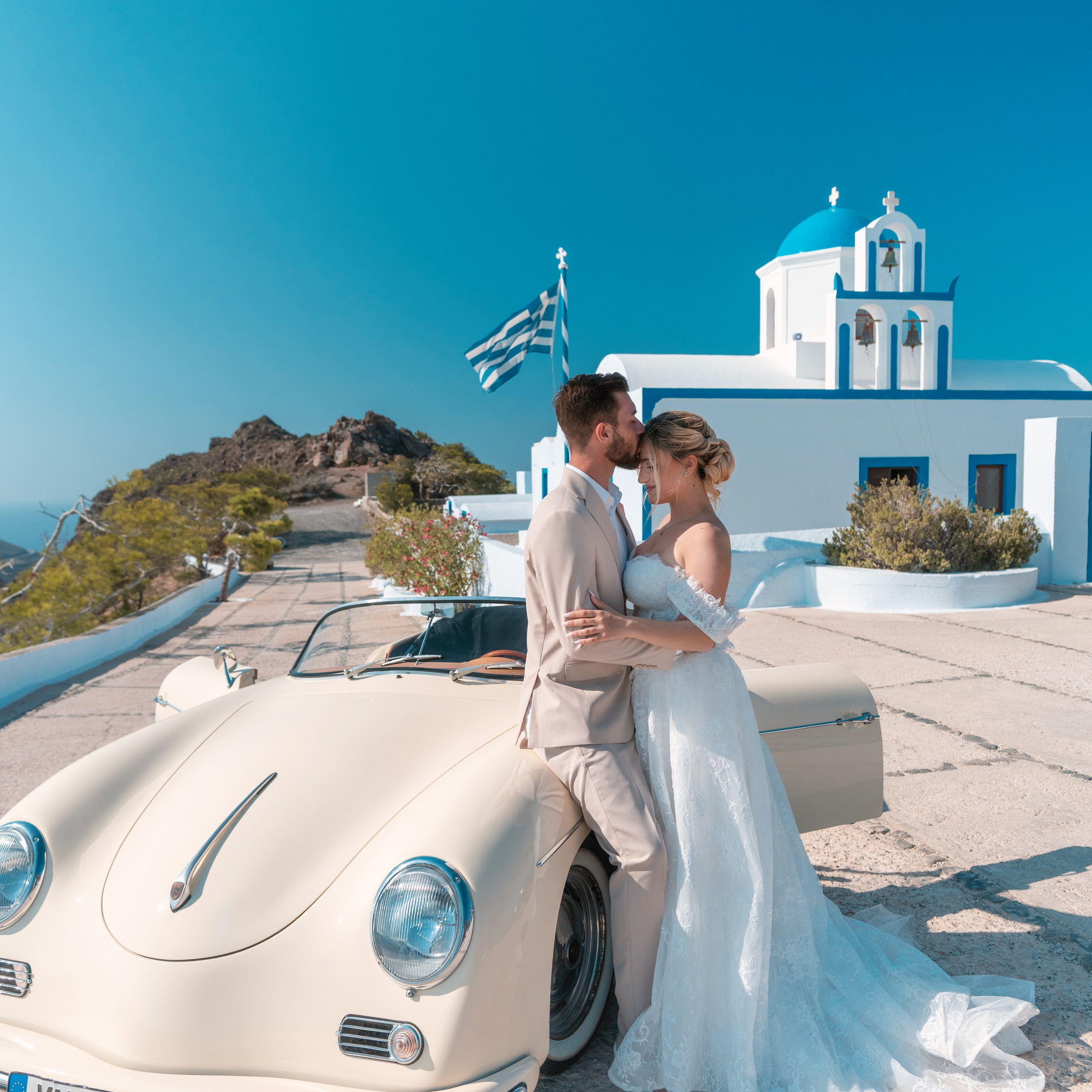 Santorini Wedding Photographer & Drone Video