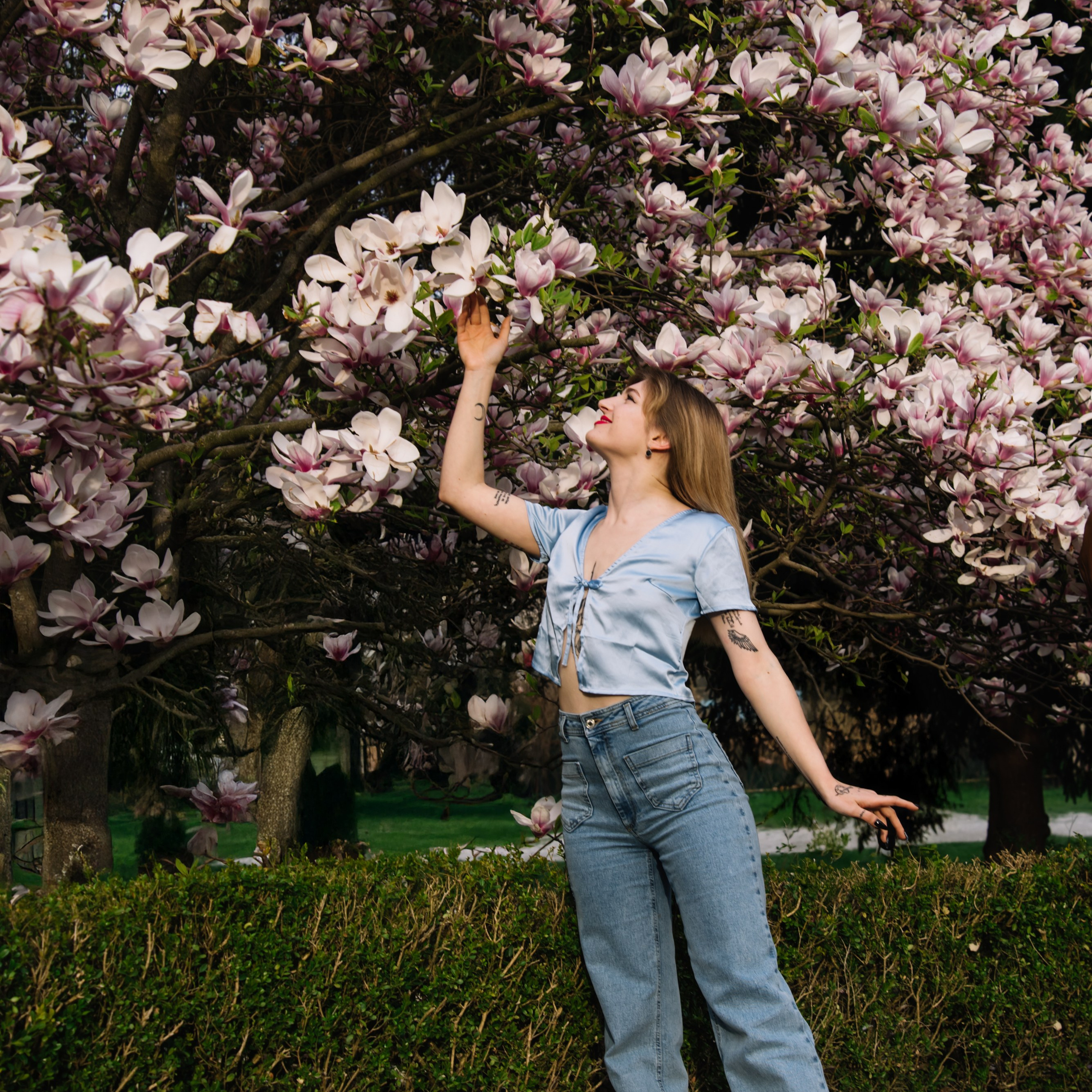 Фотодень в магноліях. Anastasiia Zaluzhna Fotografin | Mannheim