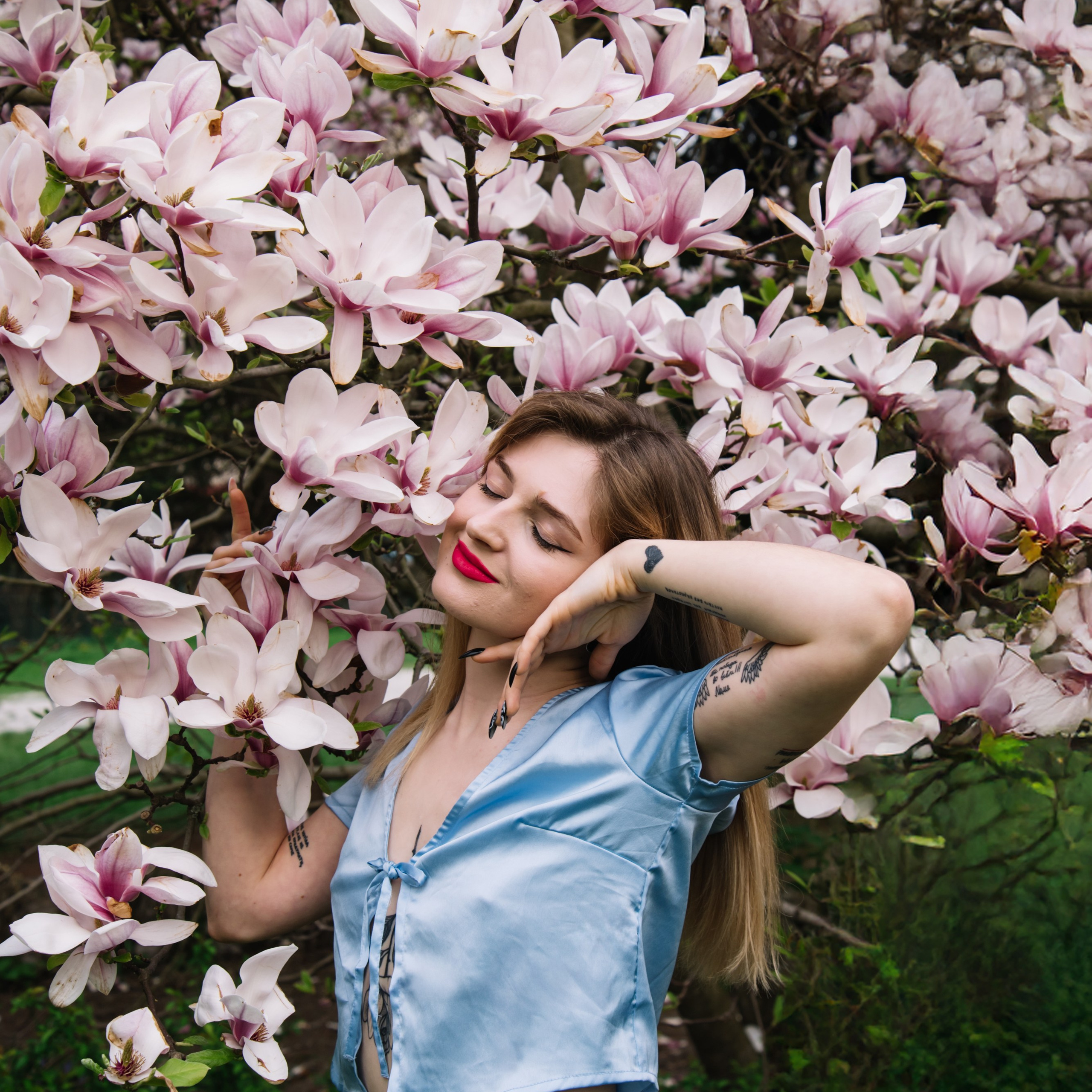 Фотодень в магноліях. Anastasiia Zaluzhna Fotografin | Mannheim