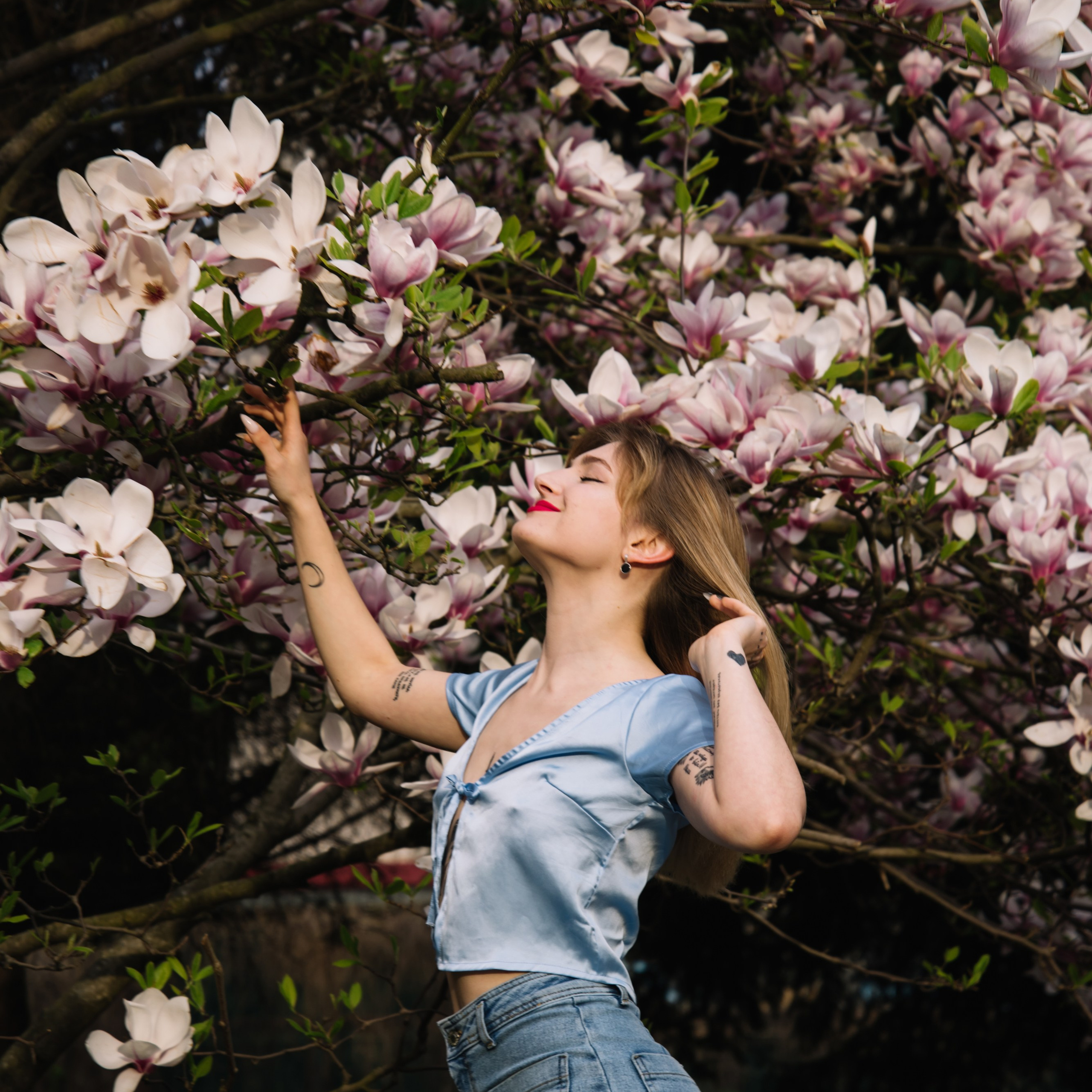 Фотодень в магноліях. Anastasiia Zaluzhna Fotografin | Mannheim