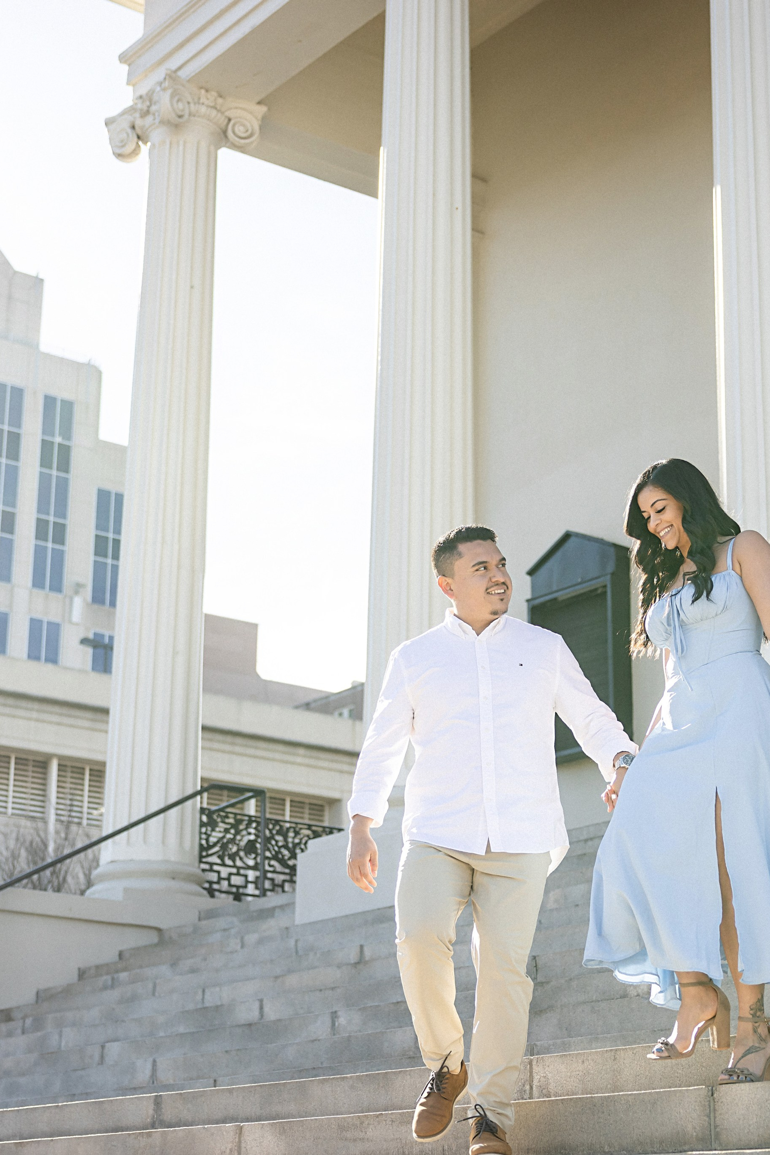 Jacob and Emma’s Engagement at The Pretty Place Chapel. Wedding and portrait photography in Greenville SC