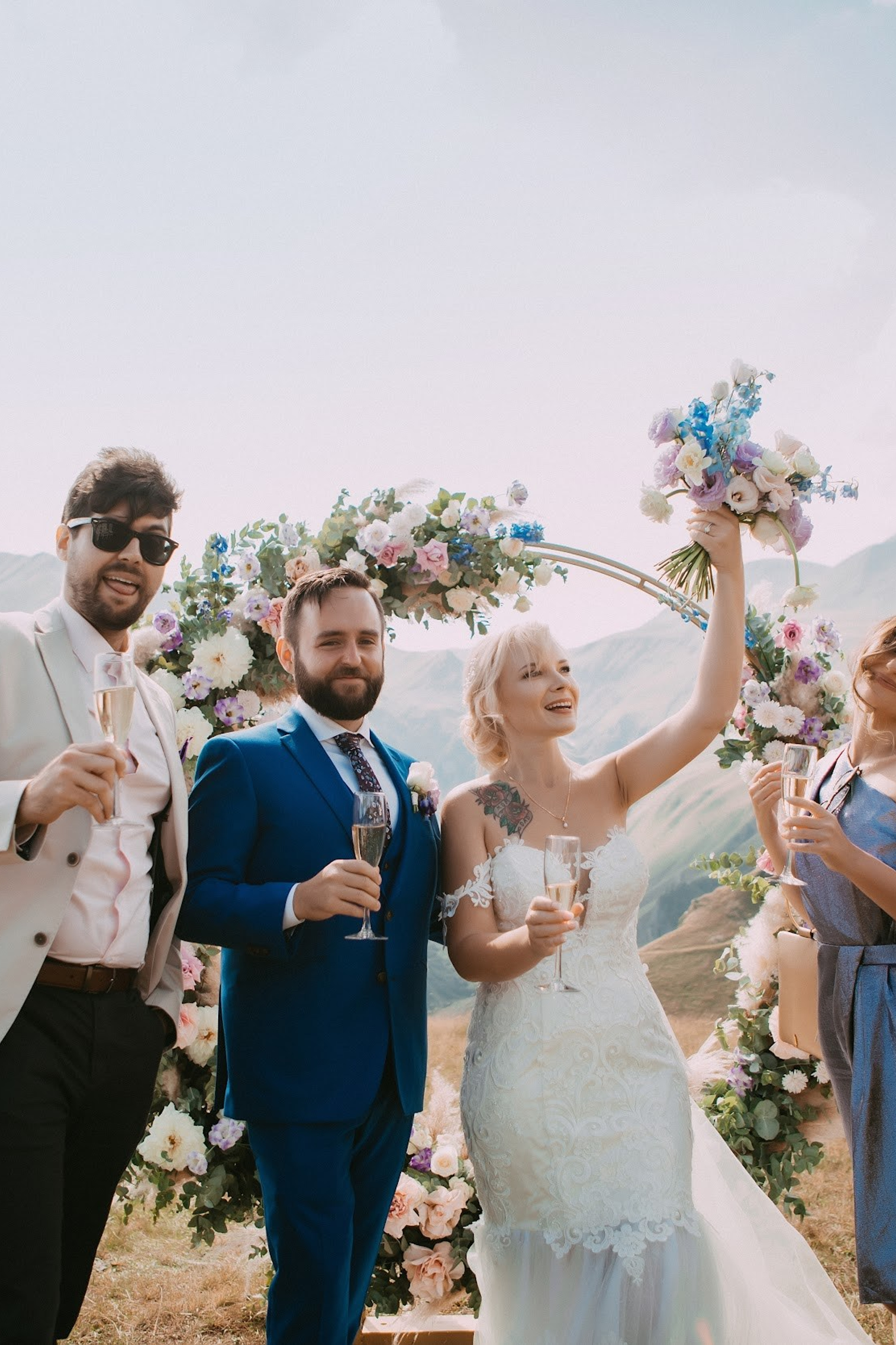 Wedding in Mountains of Georgia. Арт Ивент Студио — Самое рейтинговое свадебное агентство в Грузии