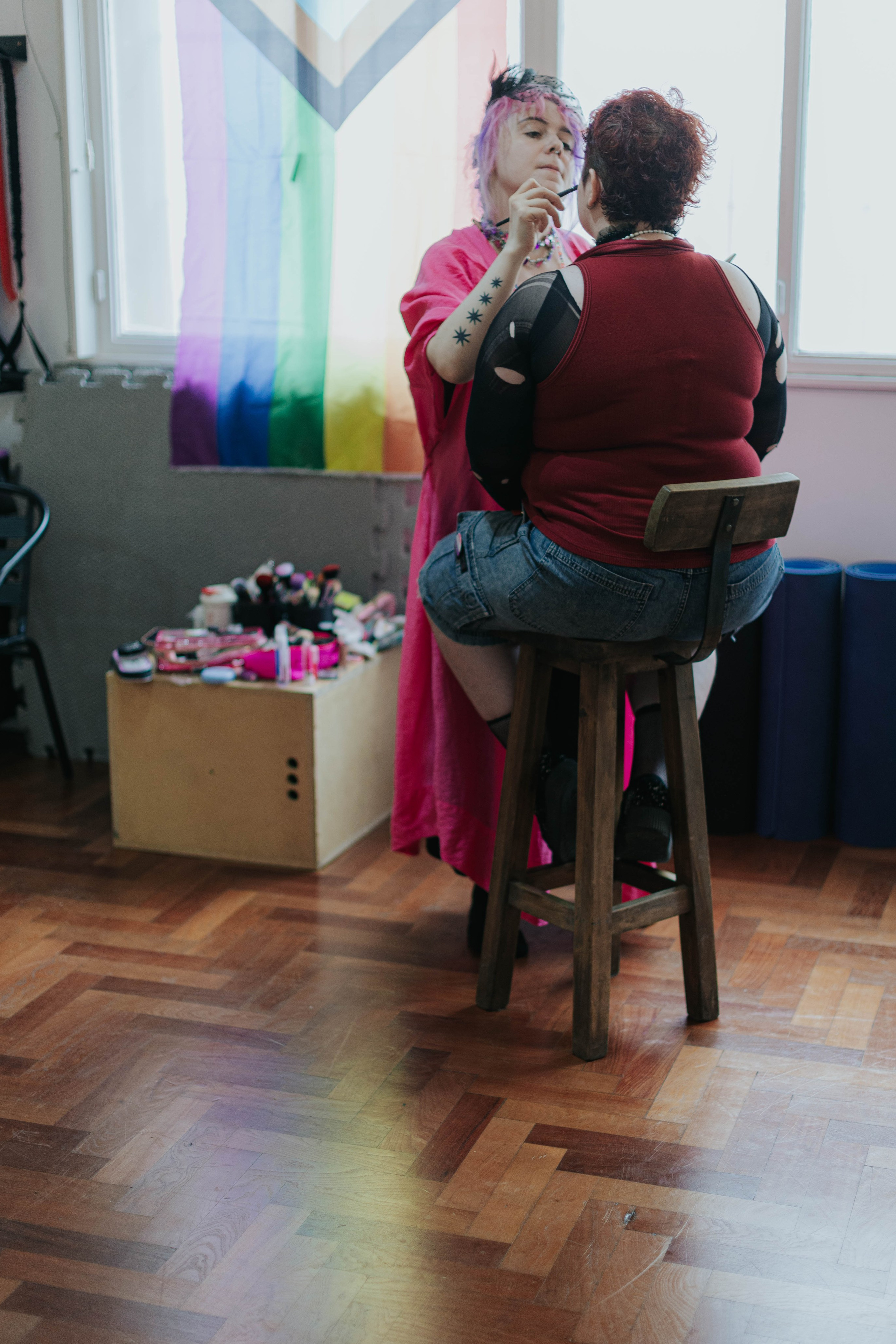 Mom Yana and Mars. Photographer @elmirkami in the city of Buenos Aires