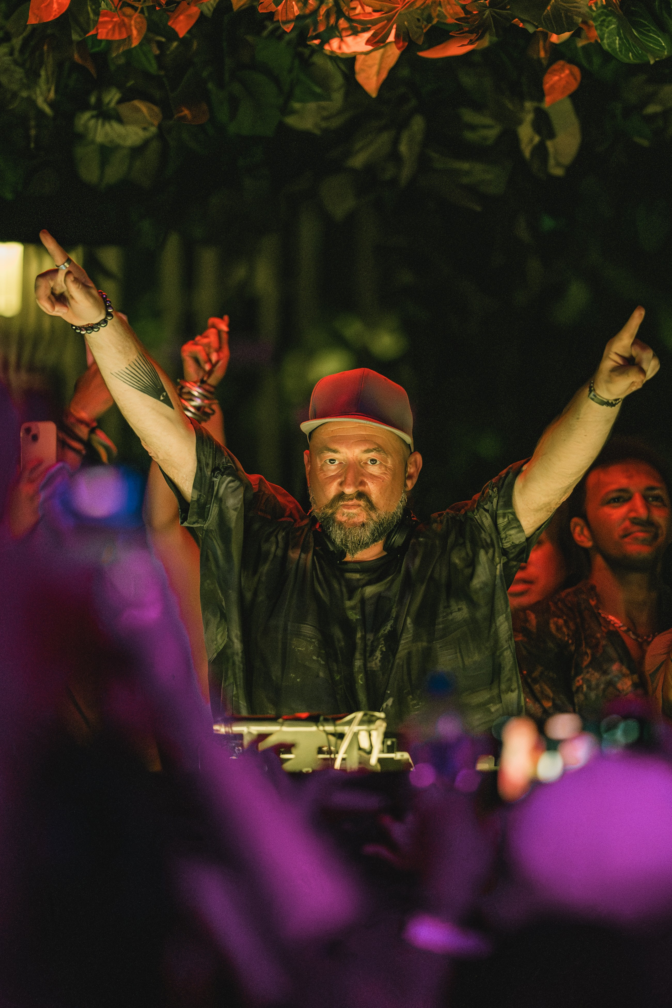 Jan Blomqvist, Damian Lazarus, Ame DJ performance in Savaya, Bali. Коммьюнити фотограф, Москва, Сергей Зворыгин