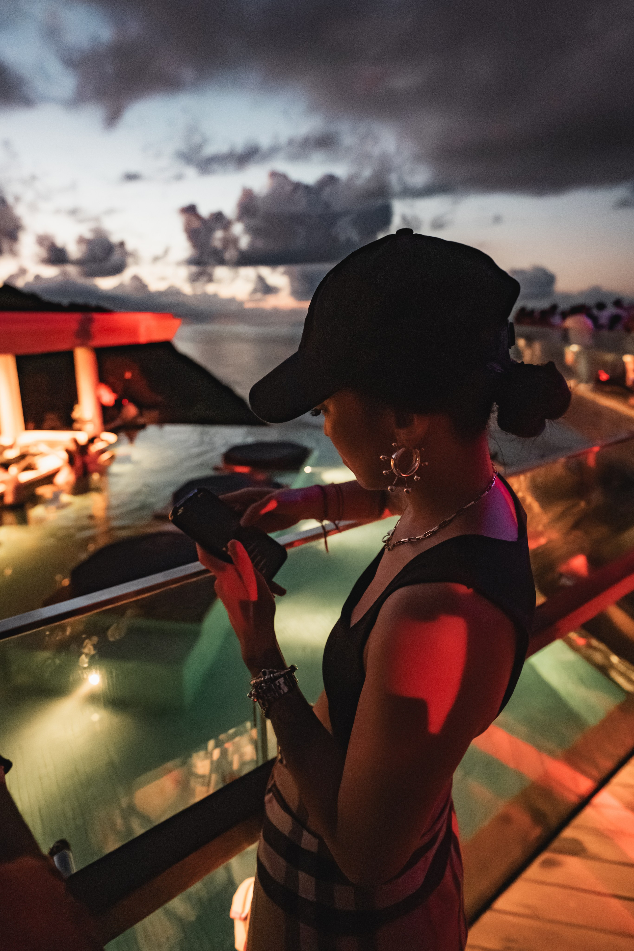 Jan Blomqvist, Damian Lazarus, Ame DJ performance in Savaya, Bali. Коммьюнити фотограф, Москва, Сергей Зворыгин