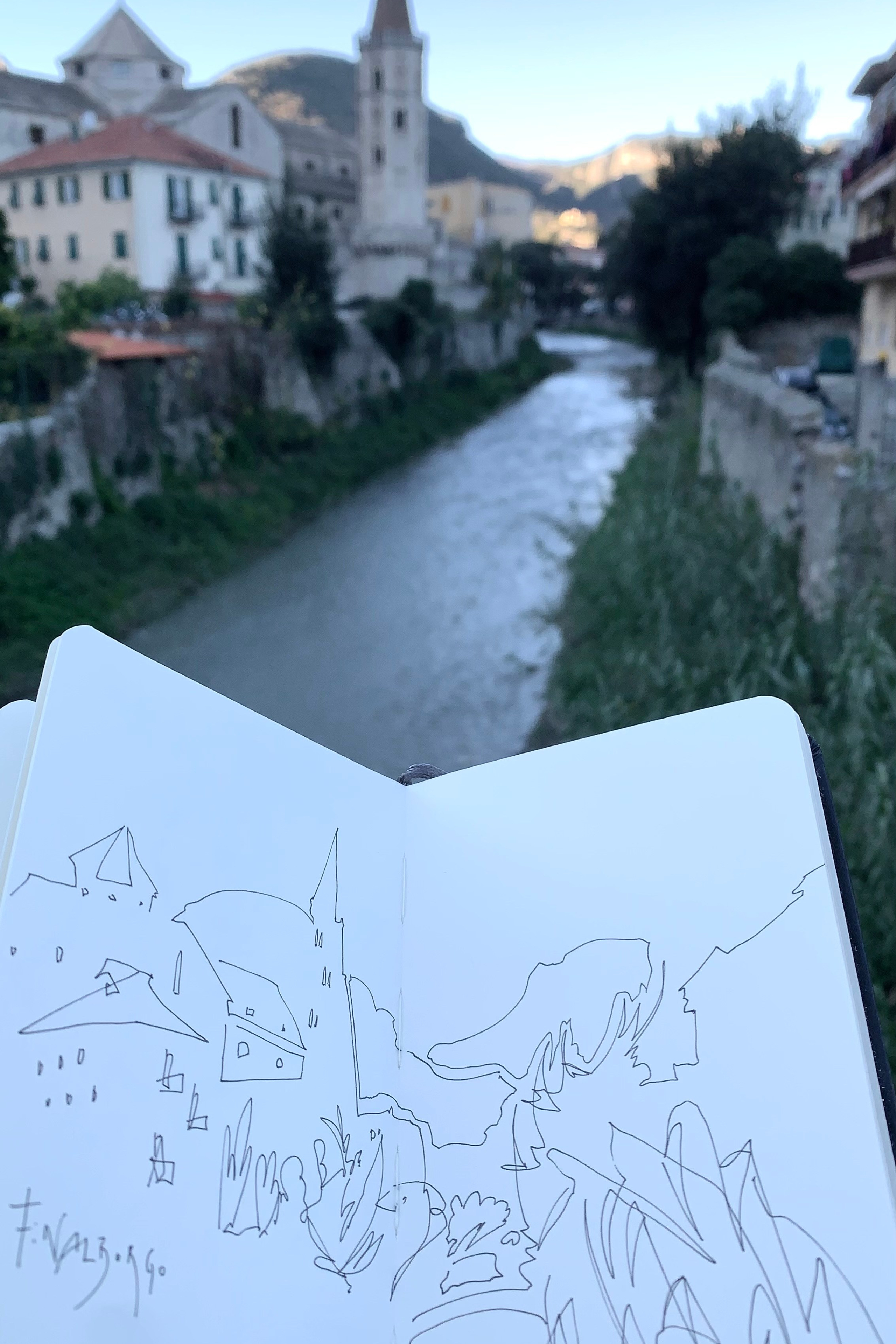 Cool art in Savona. Nadia Kuprina. Artist