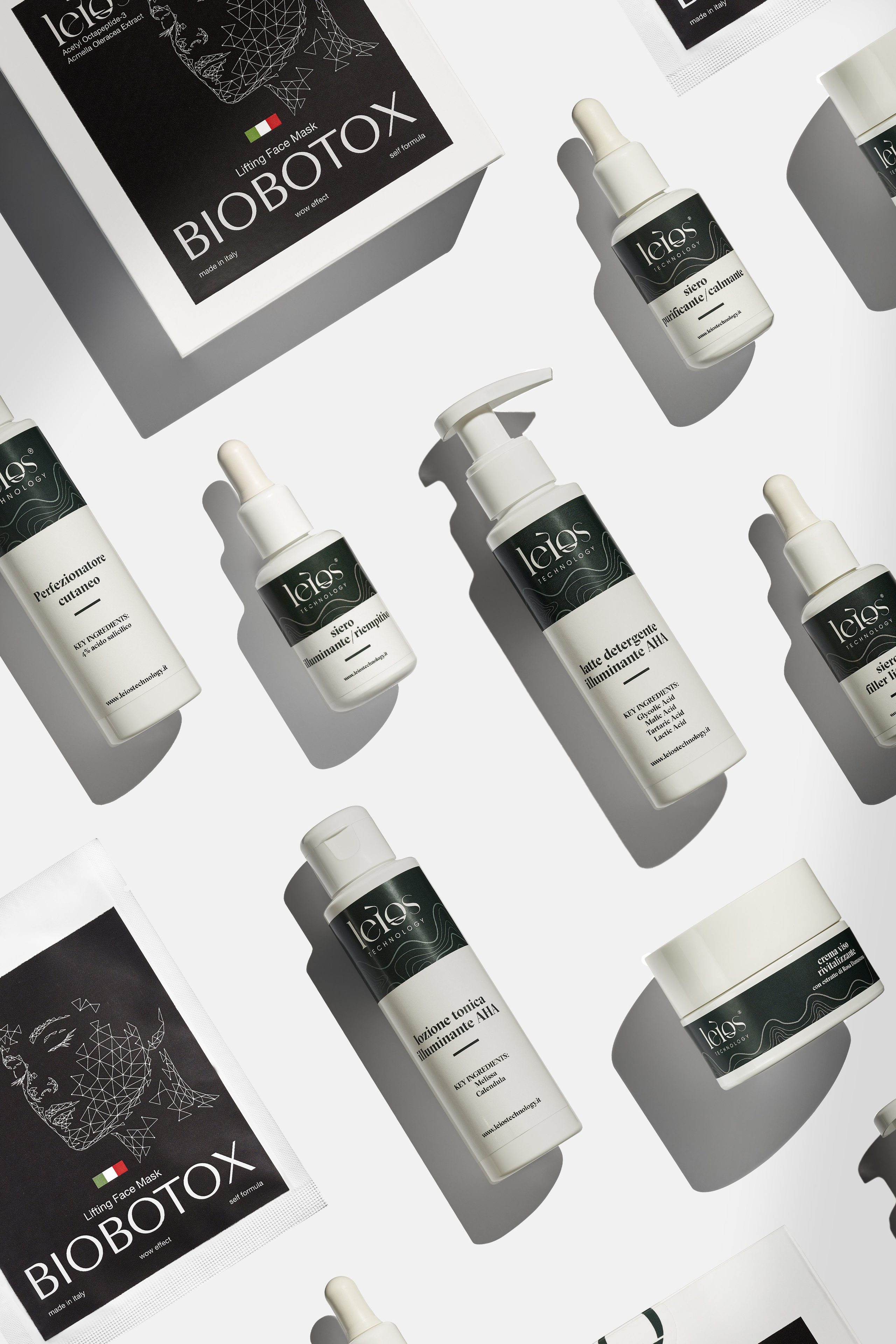 A skincare line for the store and for Instagram