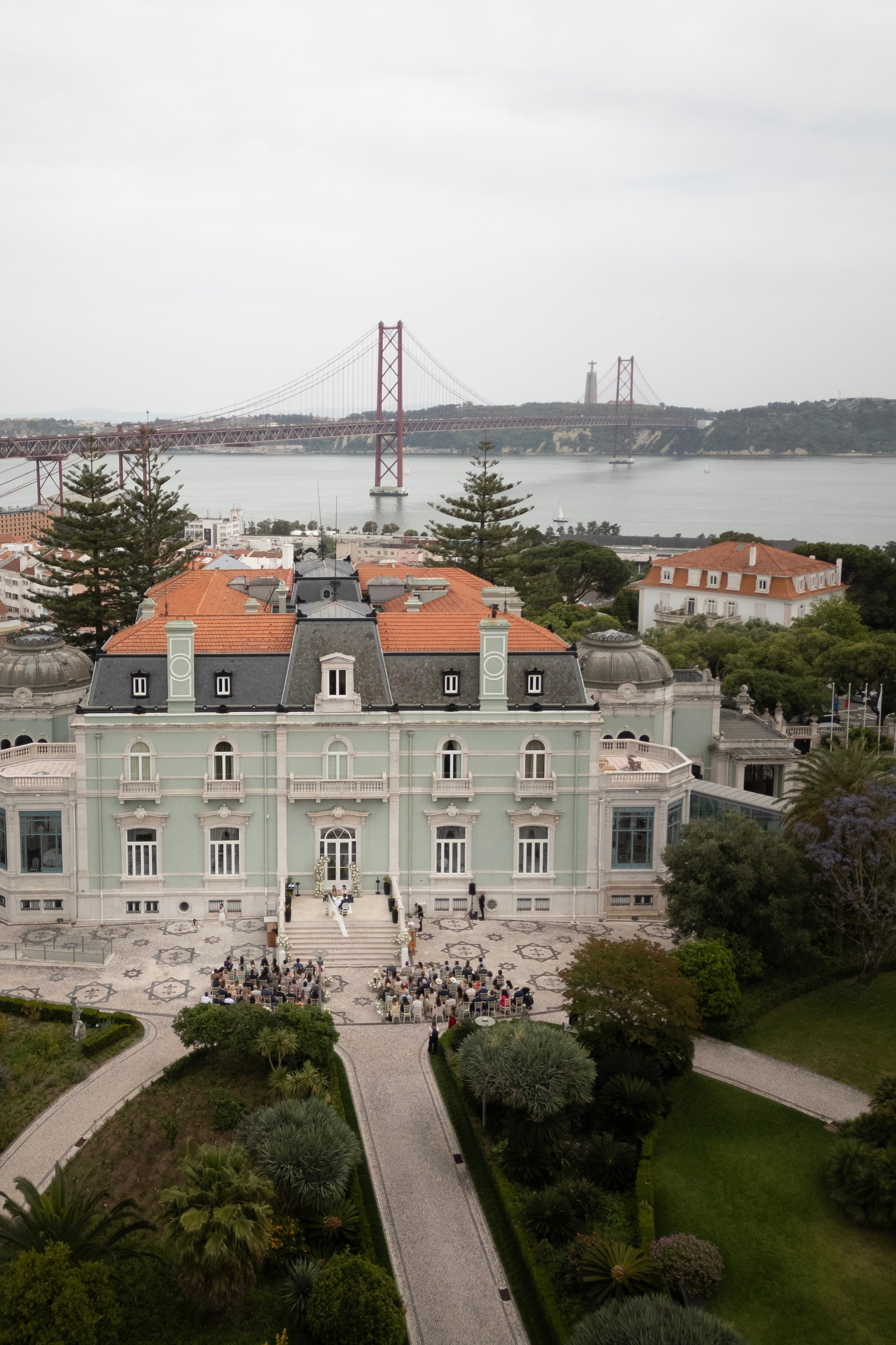 Elegant Destination Wedding at Pestana Palace Lisbon | Débora & Barry