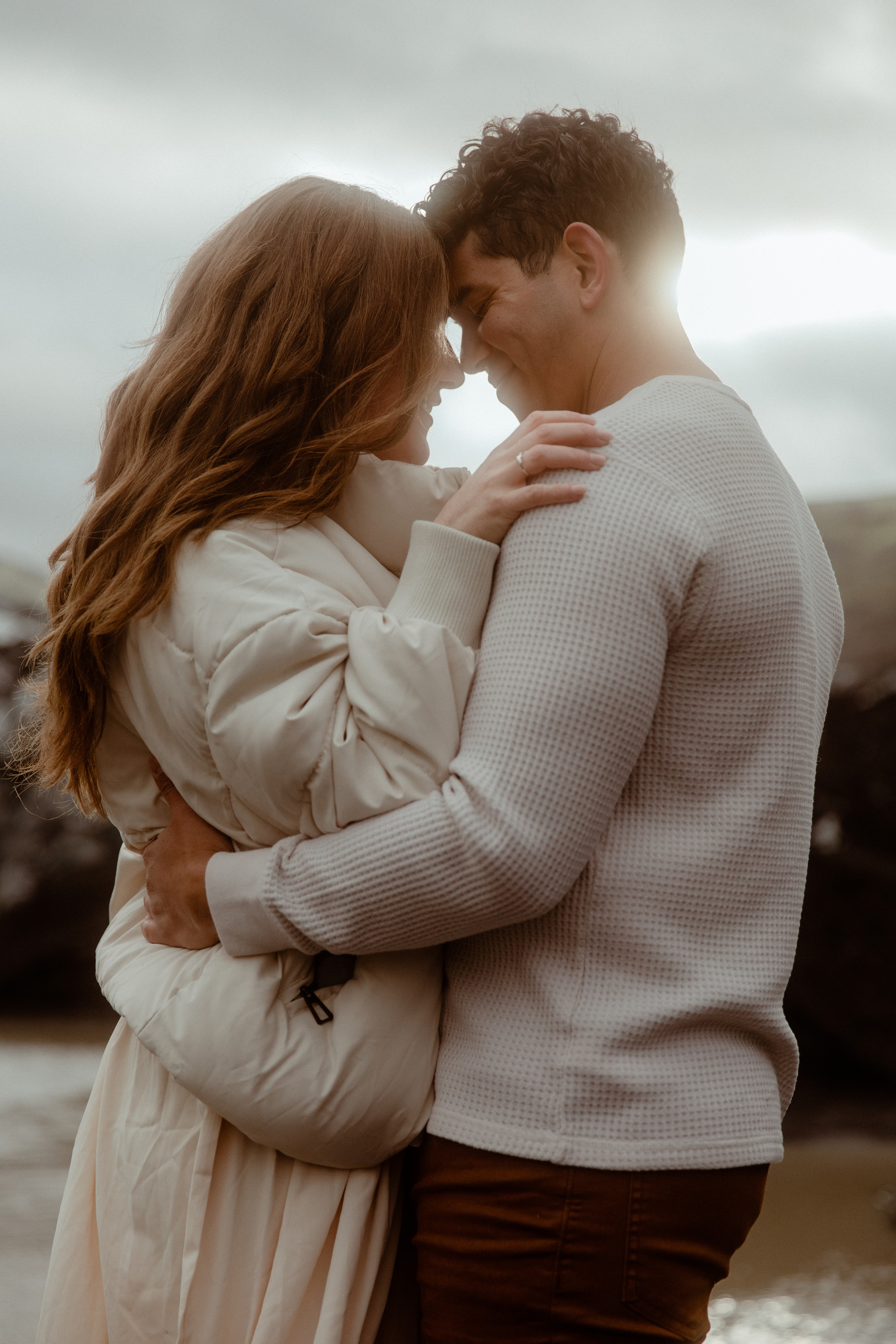 Engagement photoshoot in South Iceland