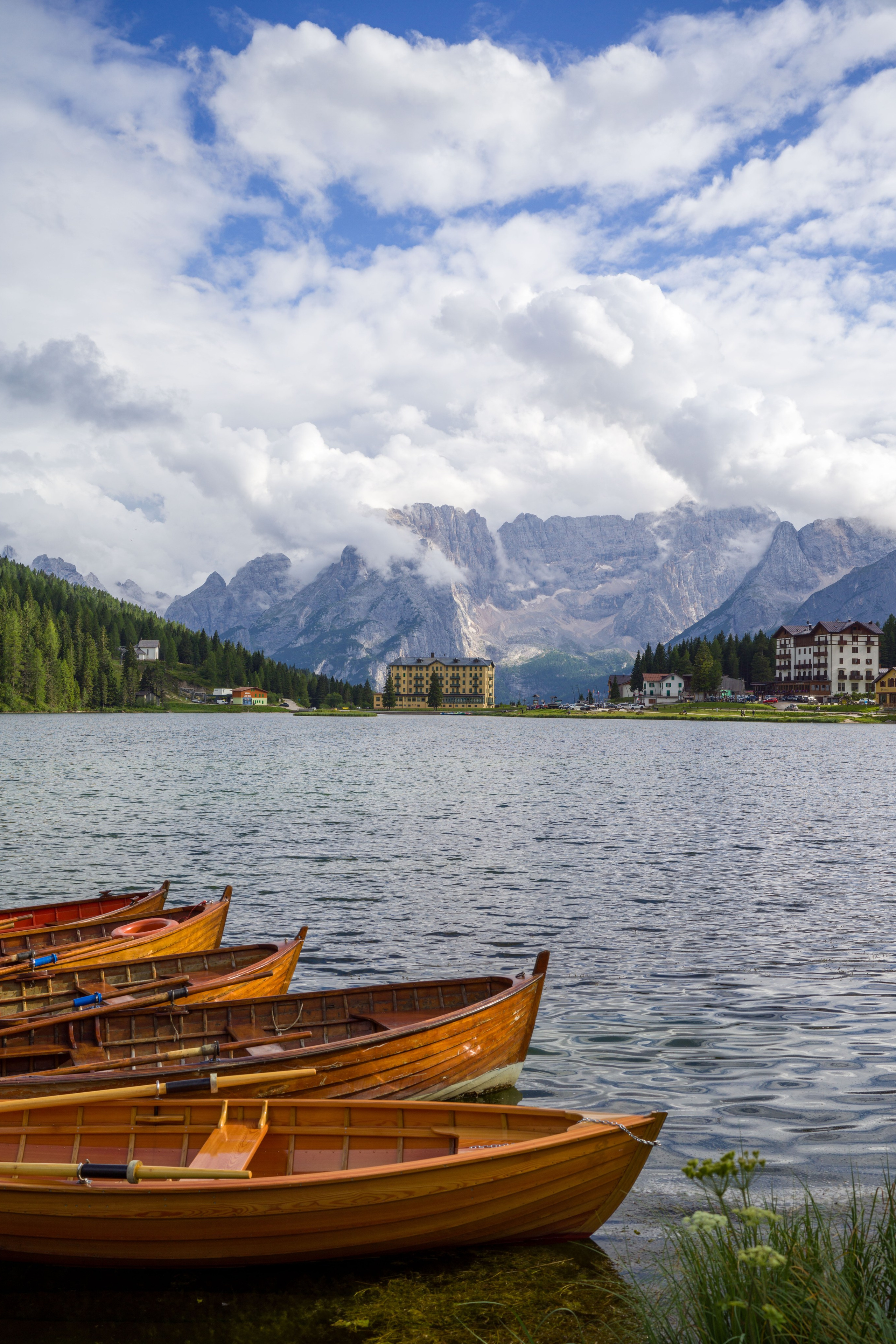 Pure emotions and romance of a marriage proposal in the Dolomites.