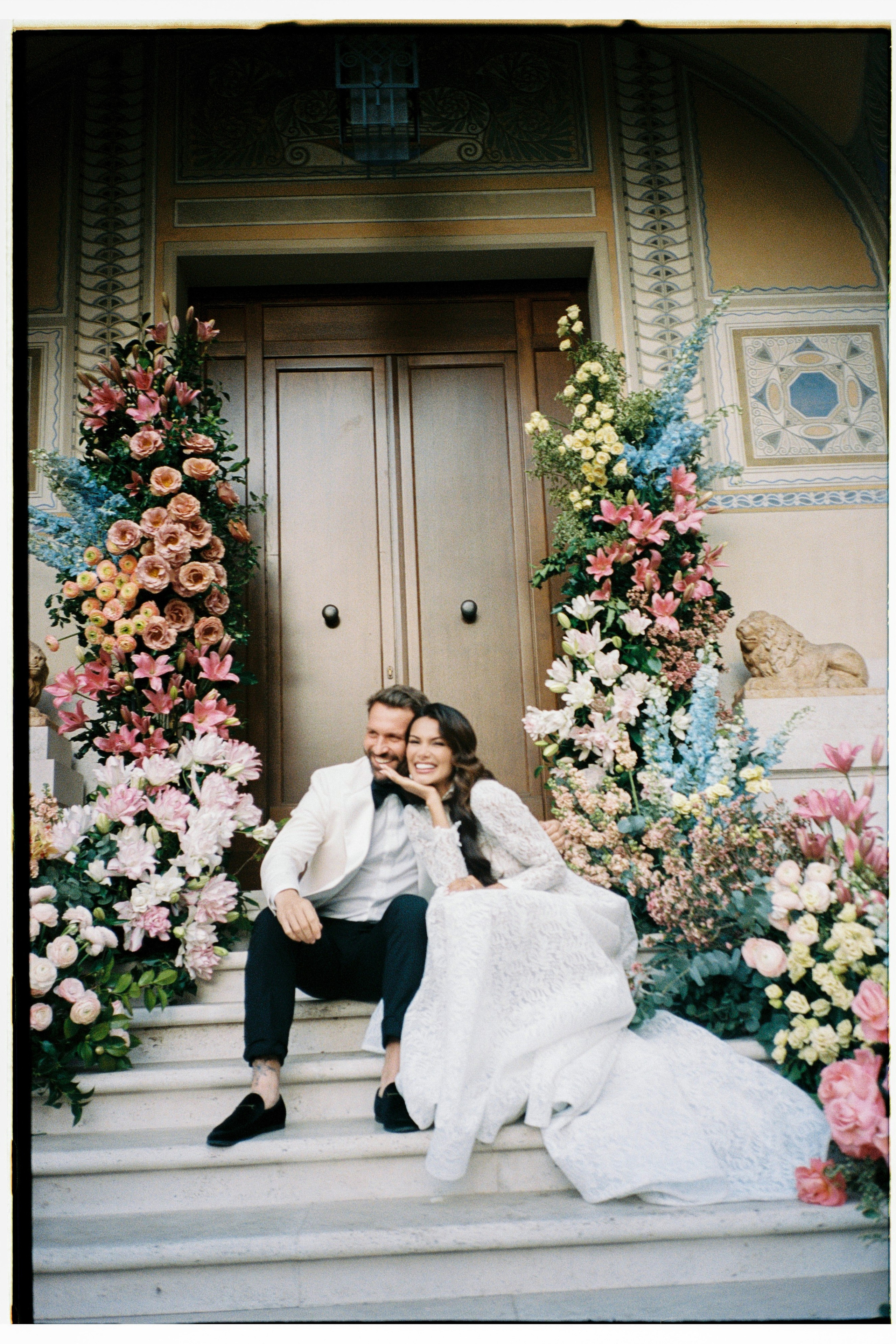 Villa Clara, Rome. Captured on Kodak Portra 400