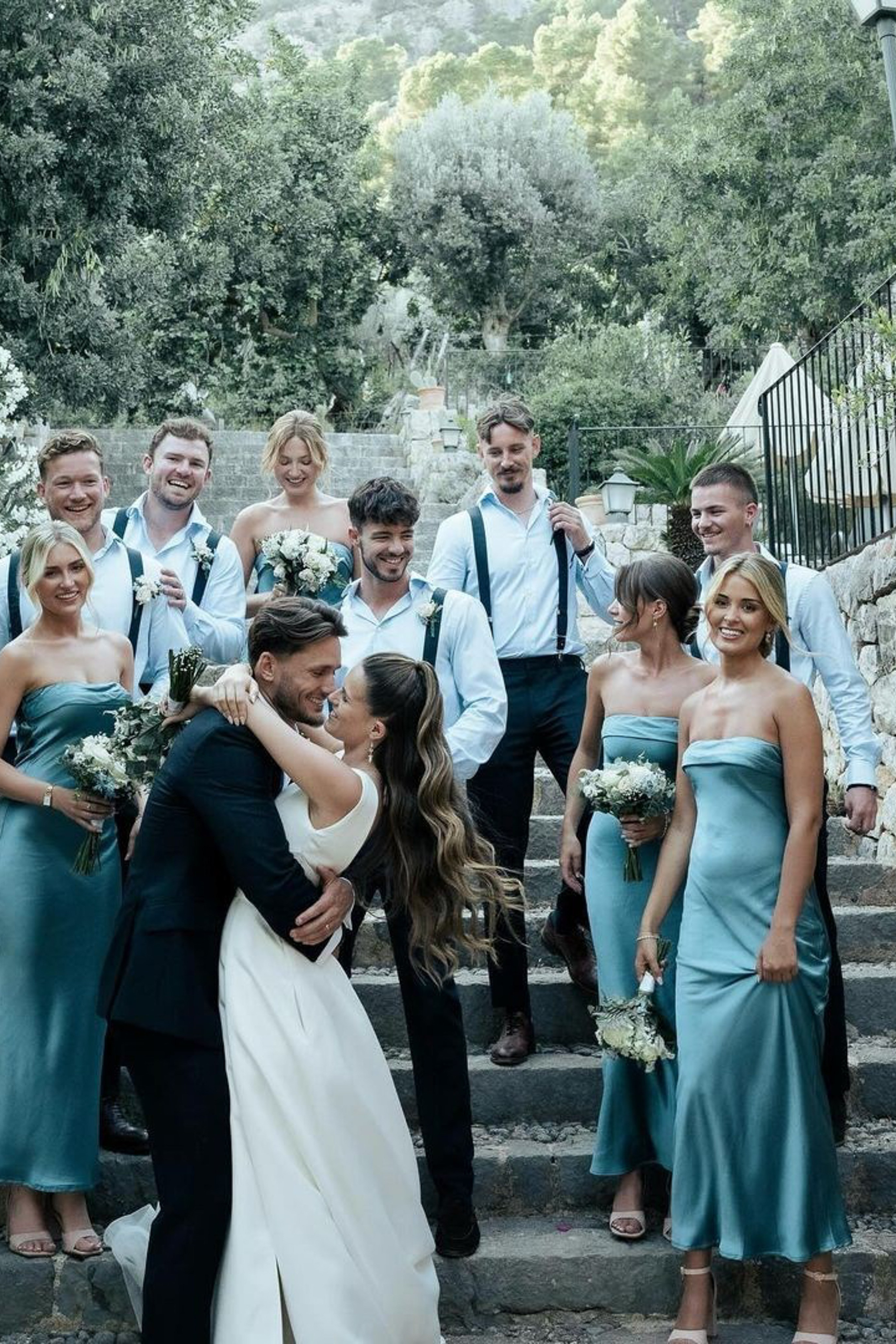 An American Wedding Ceremony in Mallorca: Jessie & Amish at Son Marroig