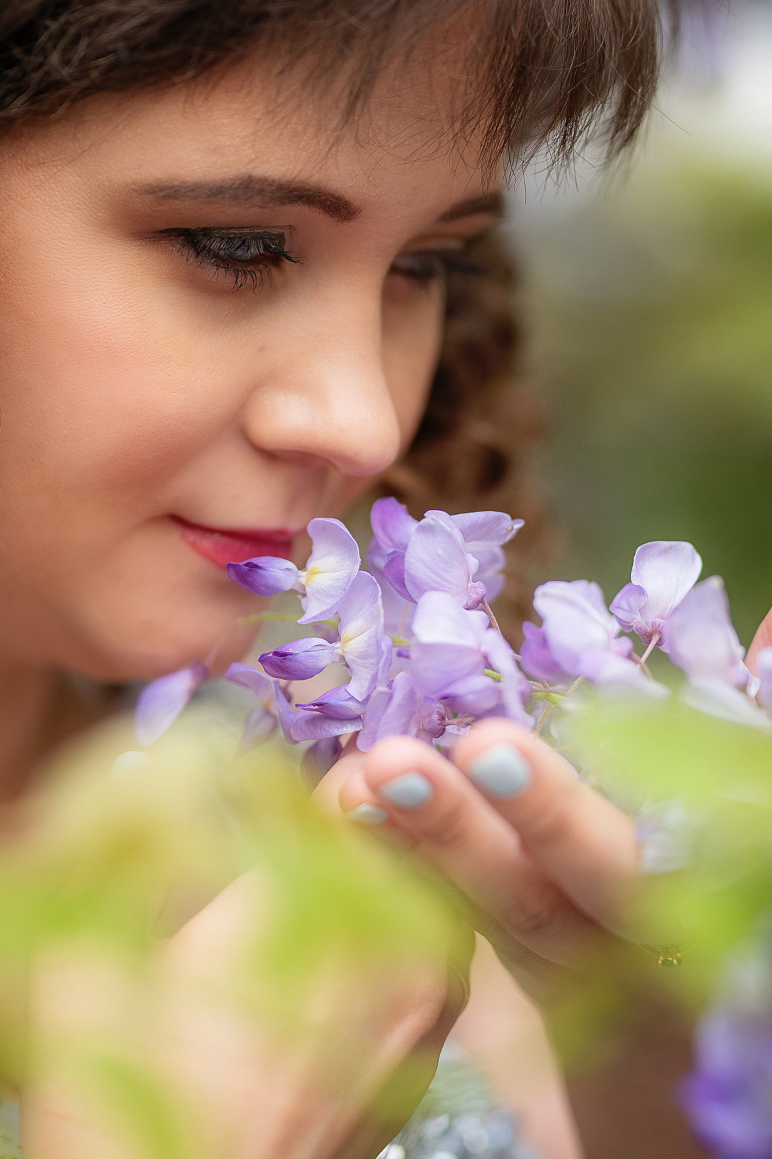 Фотосессия в глицинии. Фотограф в Запоріжжі та Європі