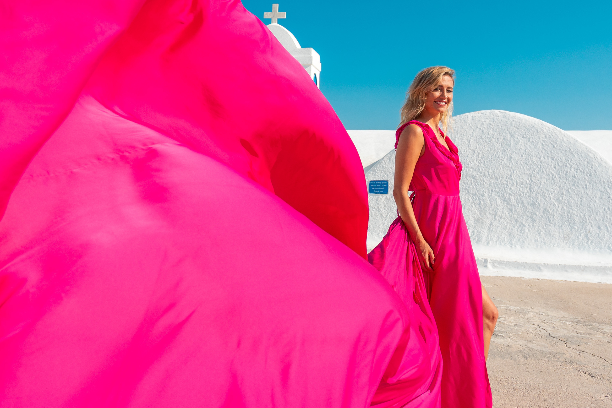 Fuchsia ruffles