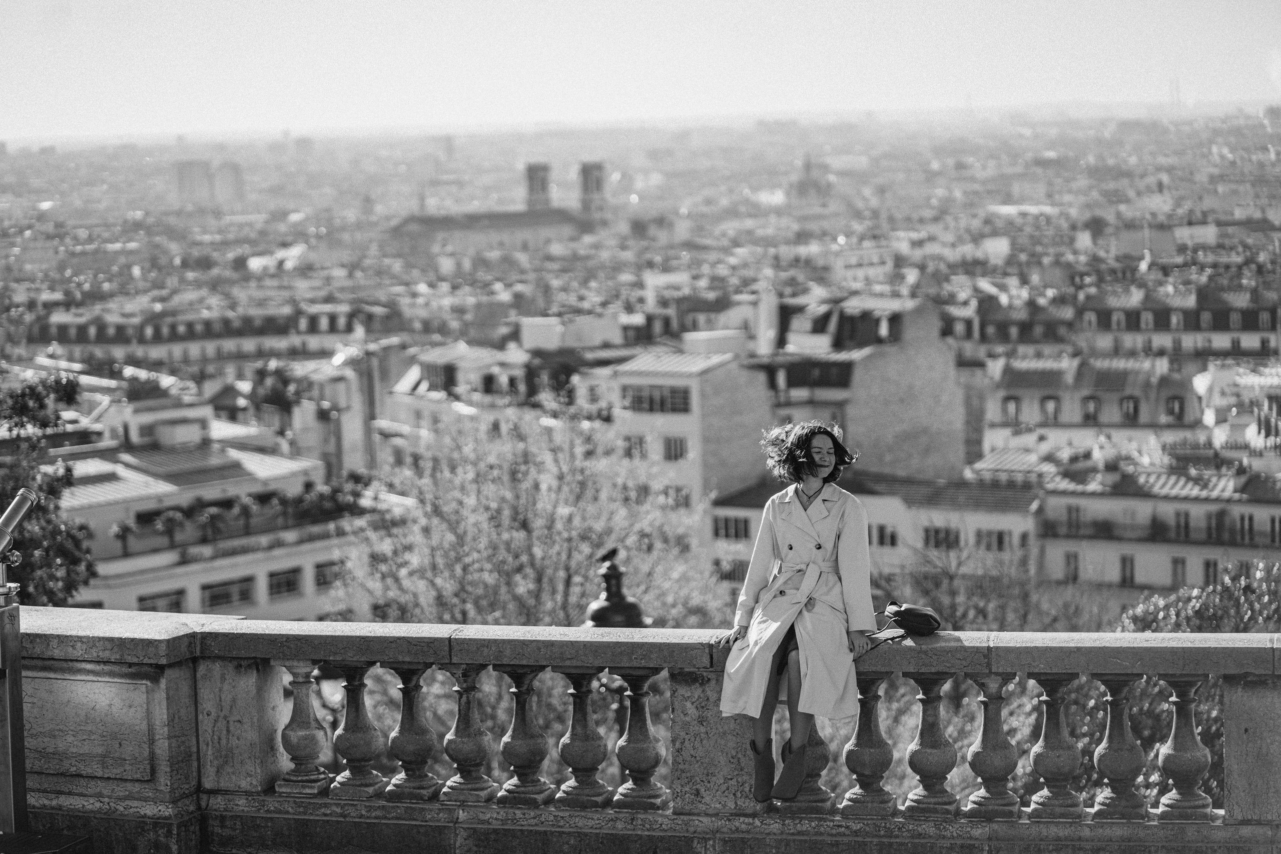 Портретная фотосессия на Монмартре