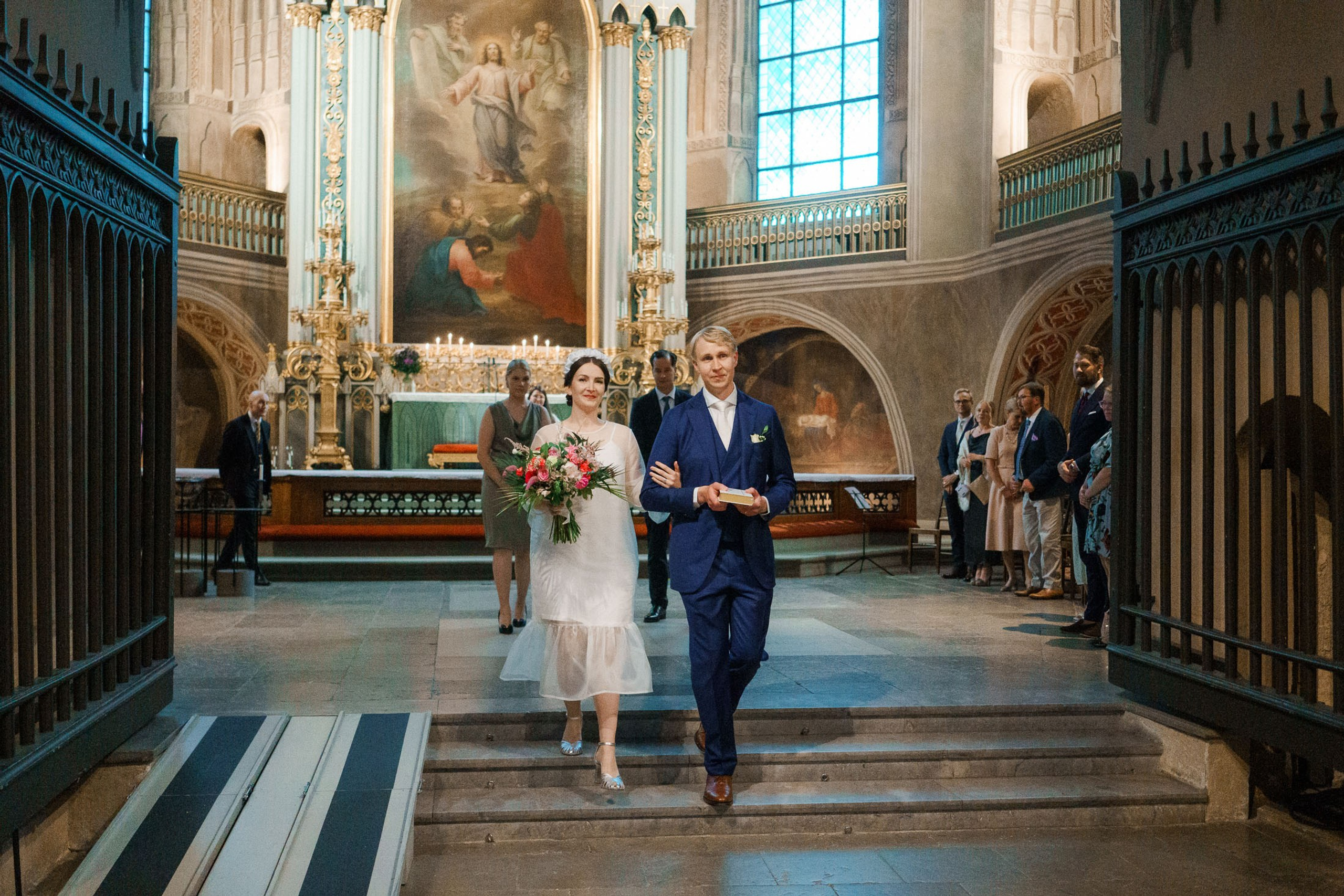 A&C, hääkuvaus Turun tuomiokirkko