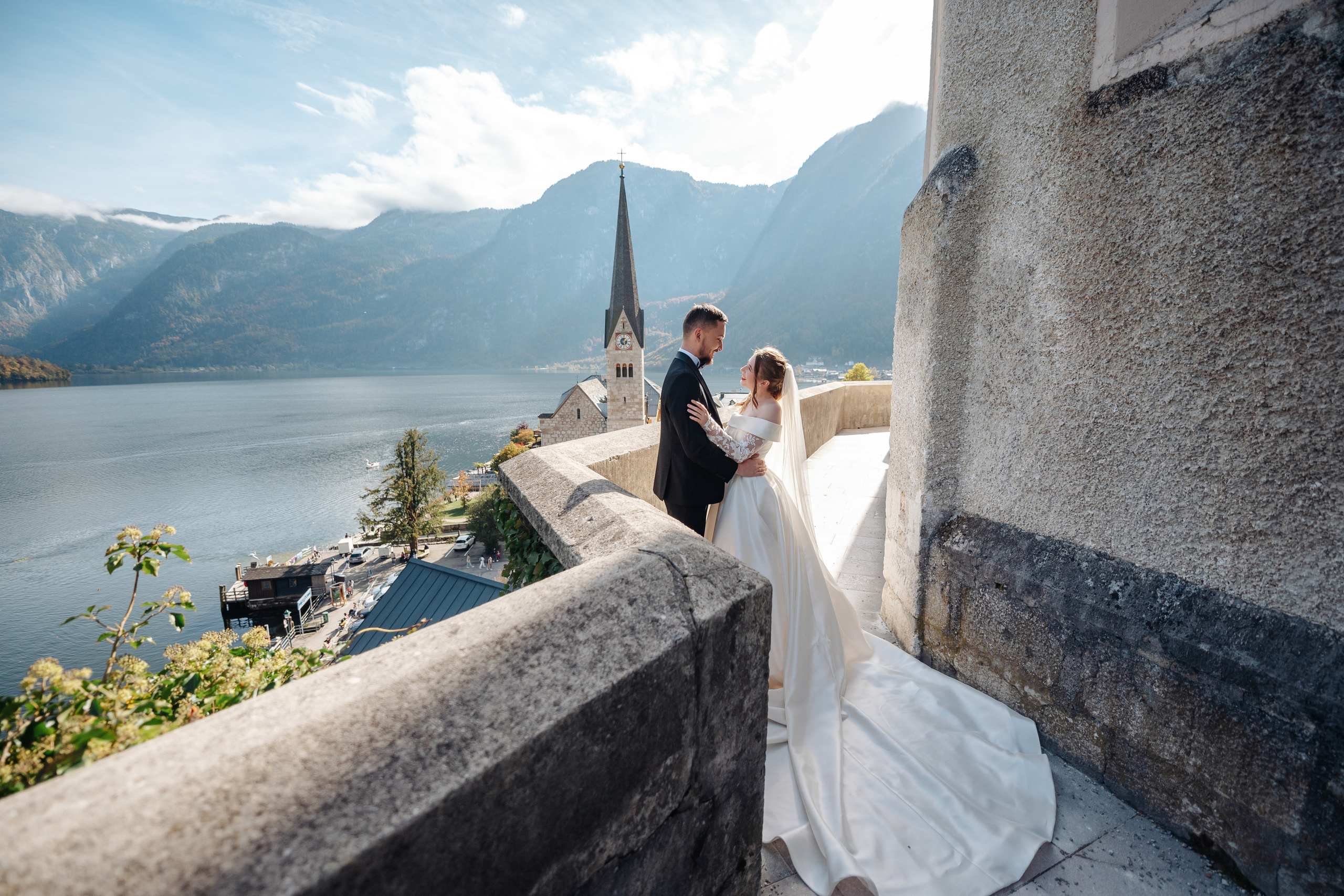After Wedding shooting in Hallstatt