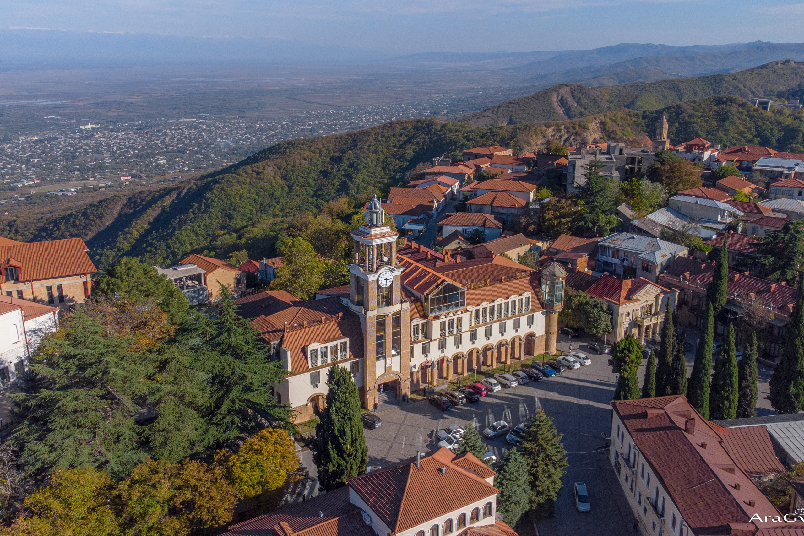 ფოტოამბები. Aragviani aero