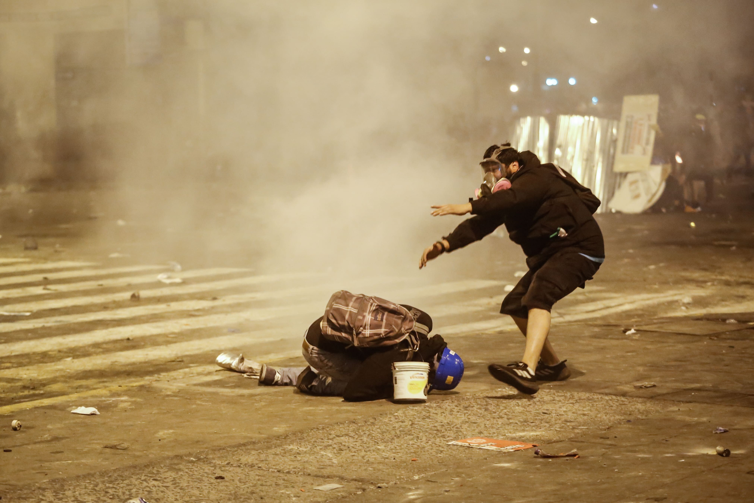 Protestas contra Manuel Merino