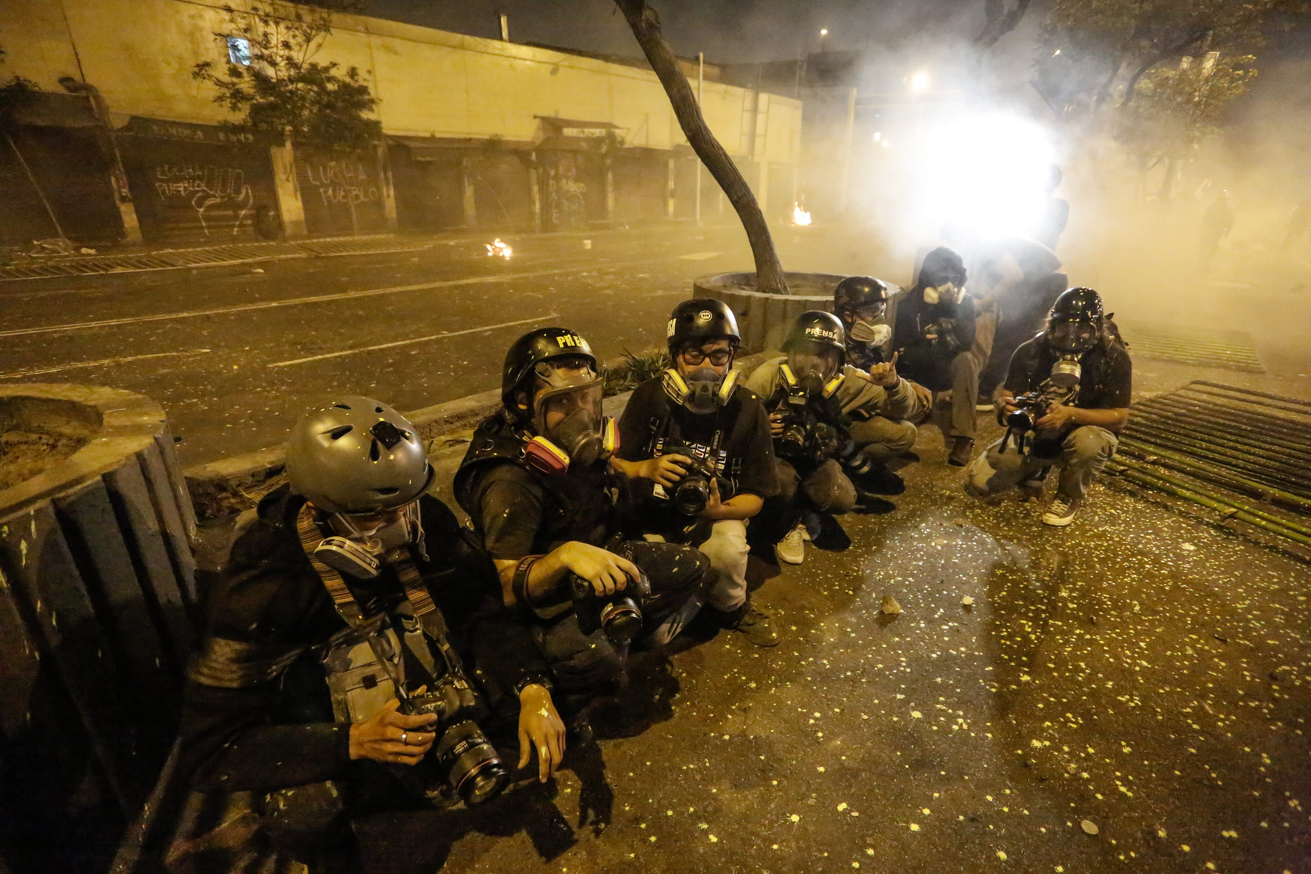 Protestas contra Manuel Merino
