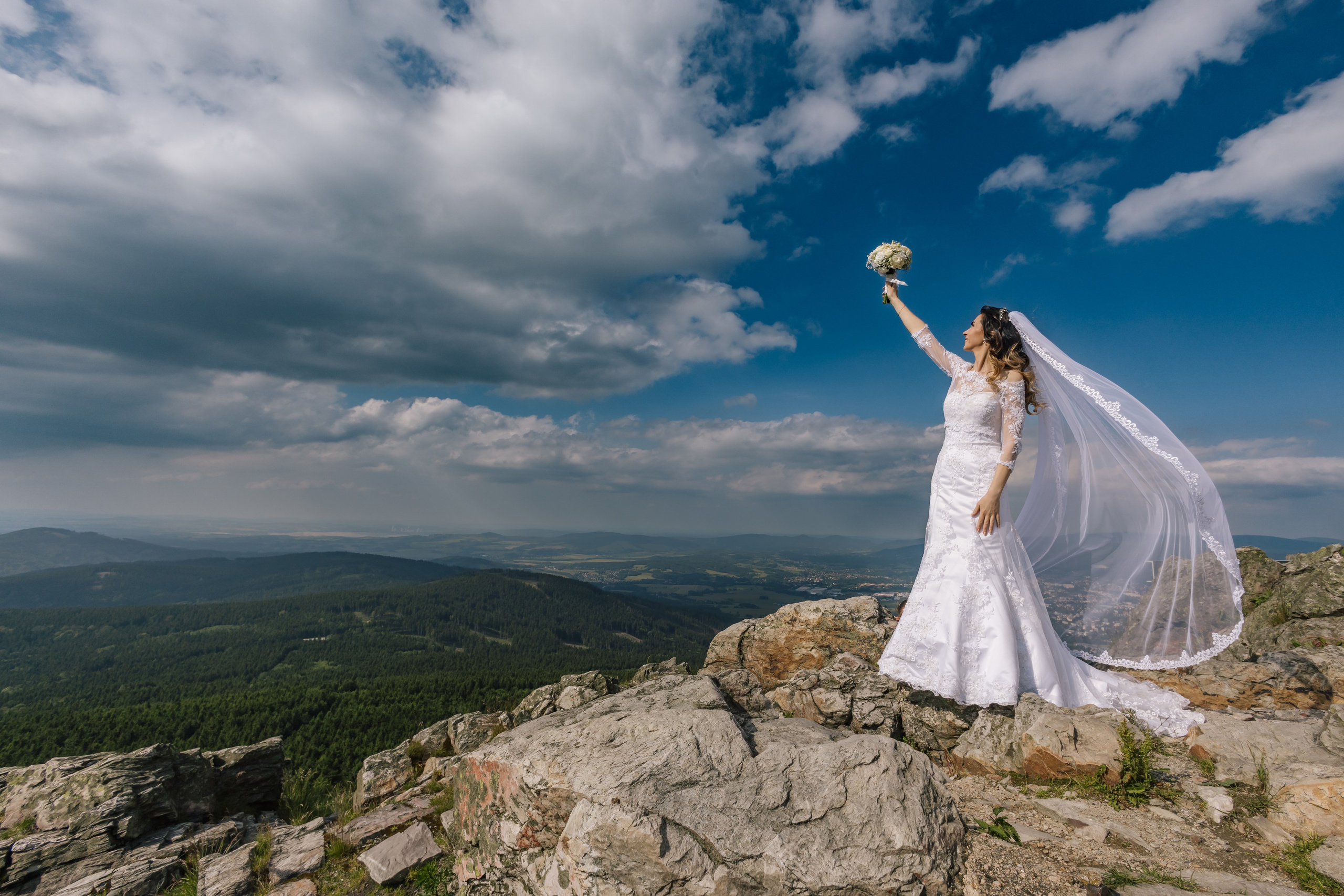 Свадебное фото и видео в городе Плзень. Александр Ерёменко и Любовь Роман