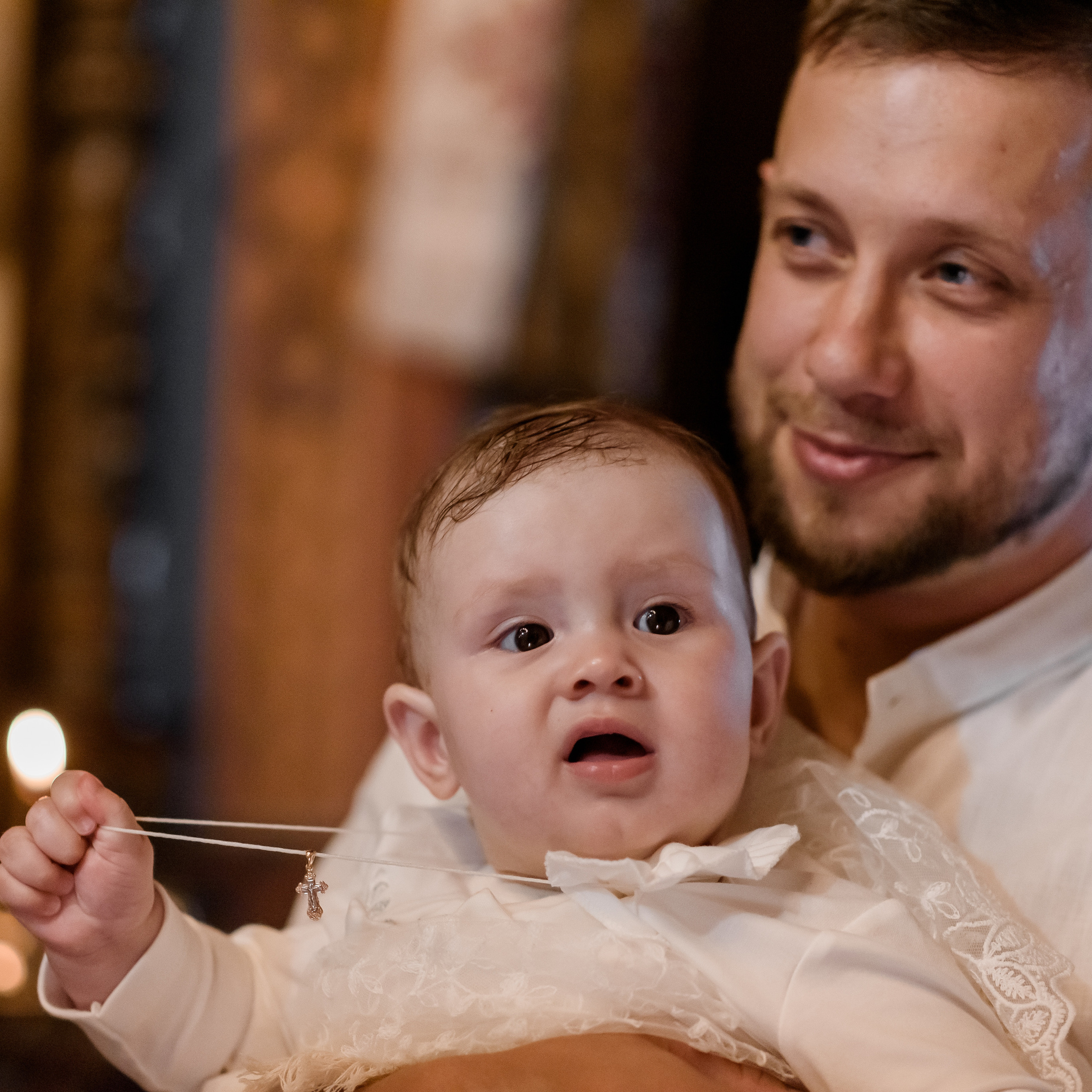 Хрещення Даринки. Храм Успіння Пресвятої Богородиці (Пирогоща). Київ.