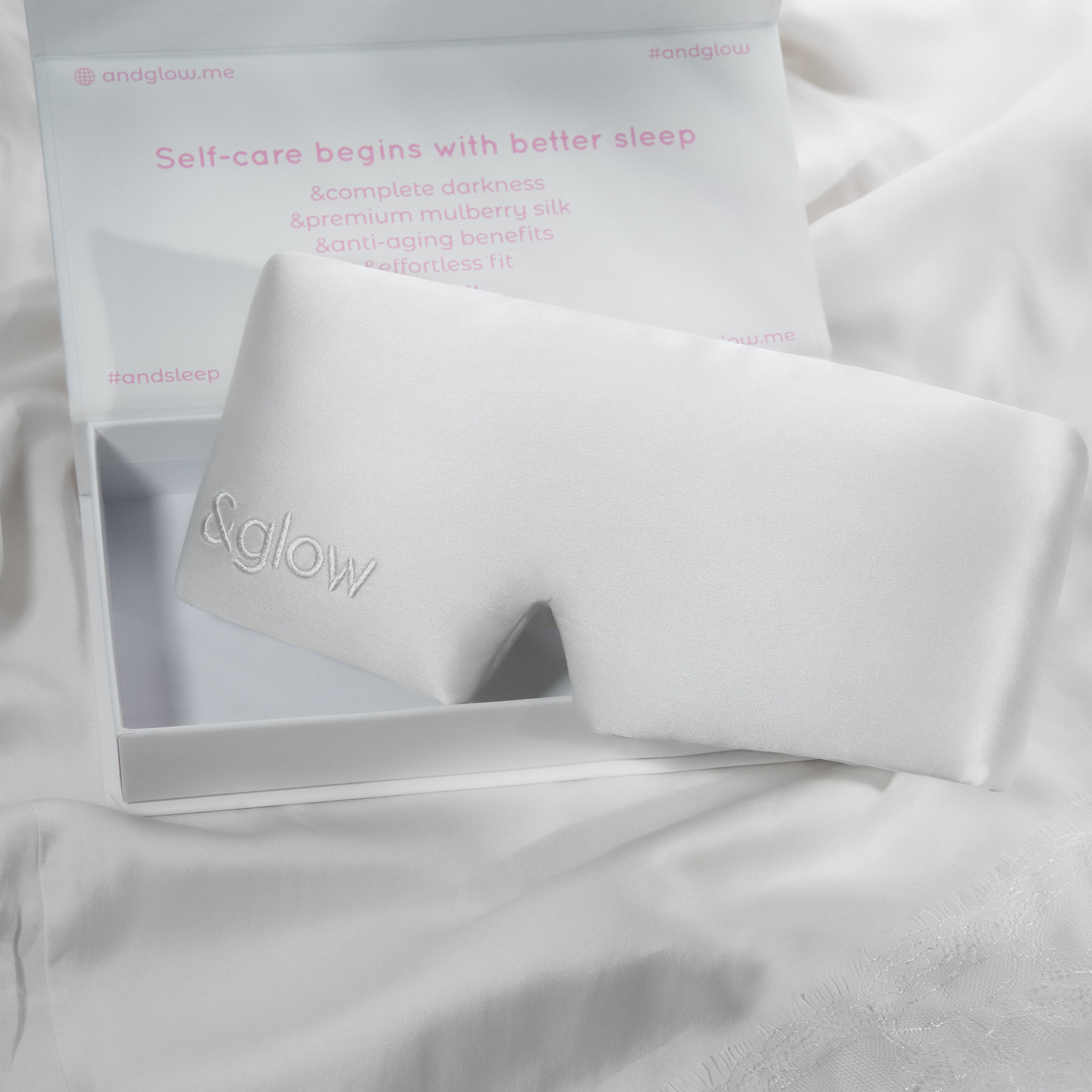 Product Photography for Silk Sleep Mask
