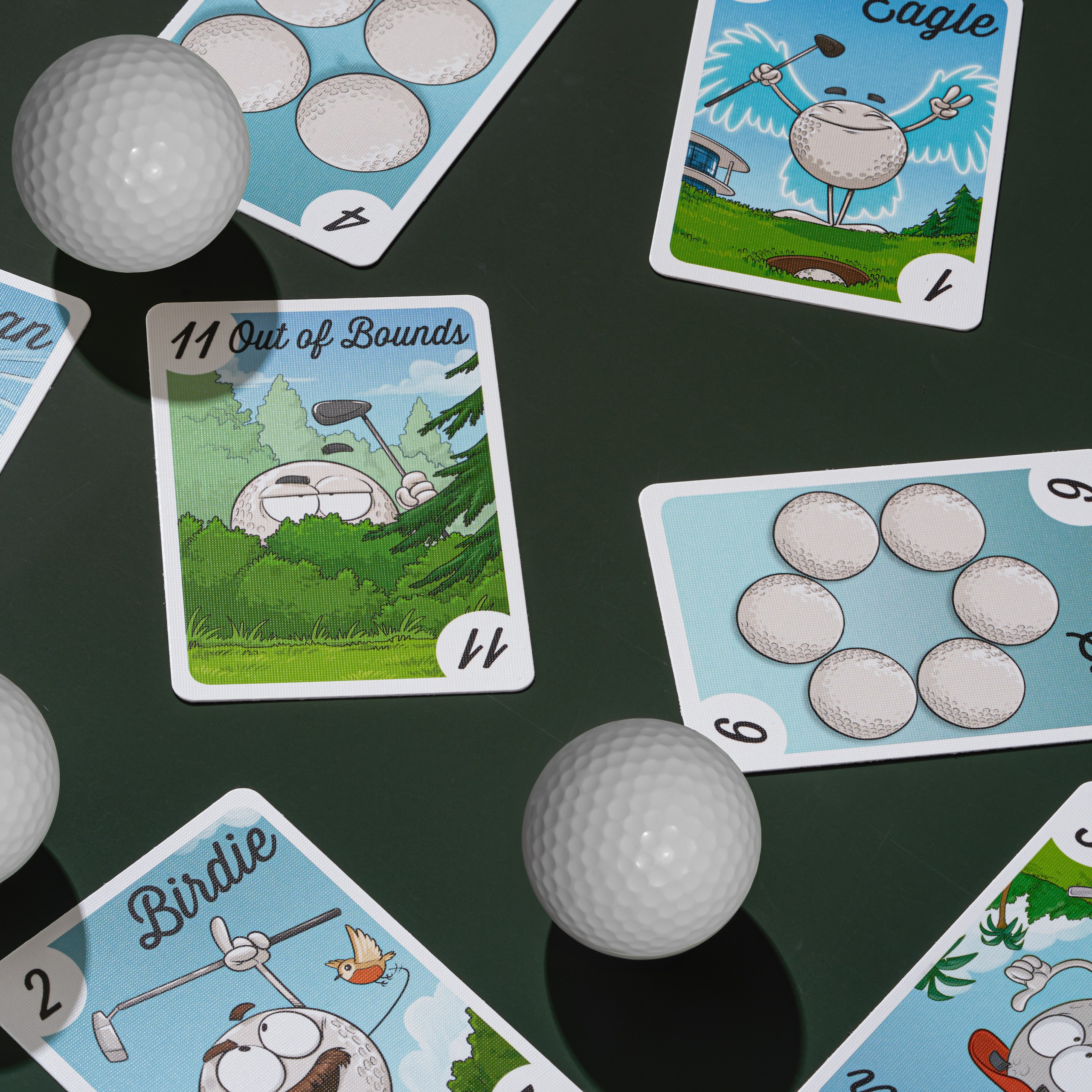 Product Photography, A+ Content Creation, and Video for Golf-Themed Board Game