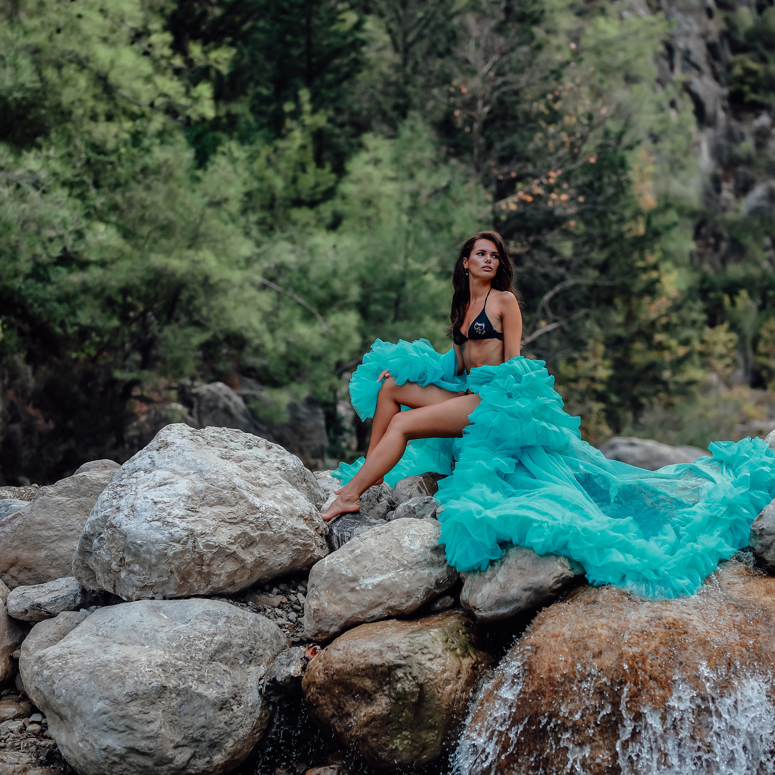 Photoshooting in canyon Goynuk (Kemer)