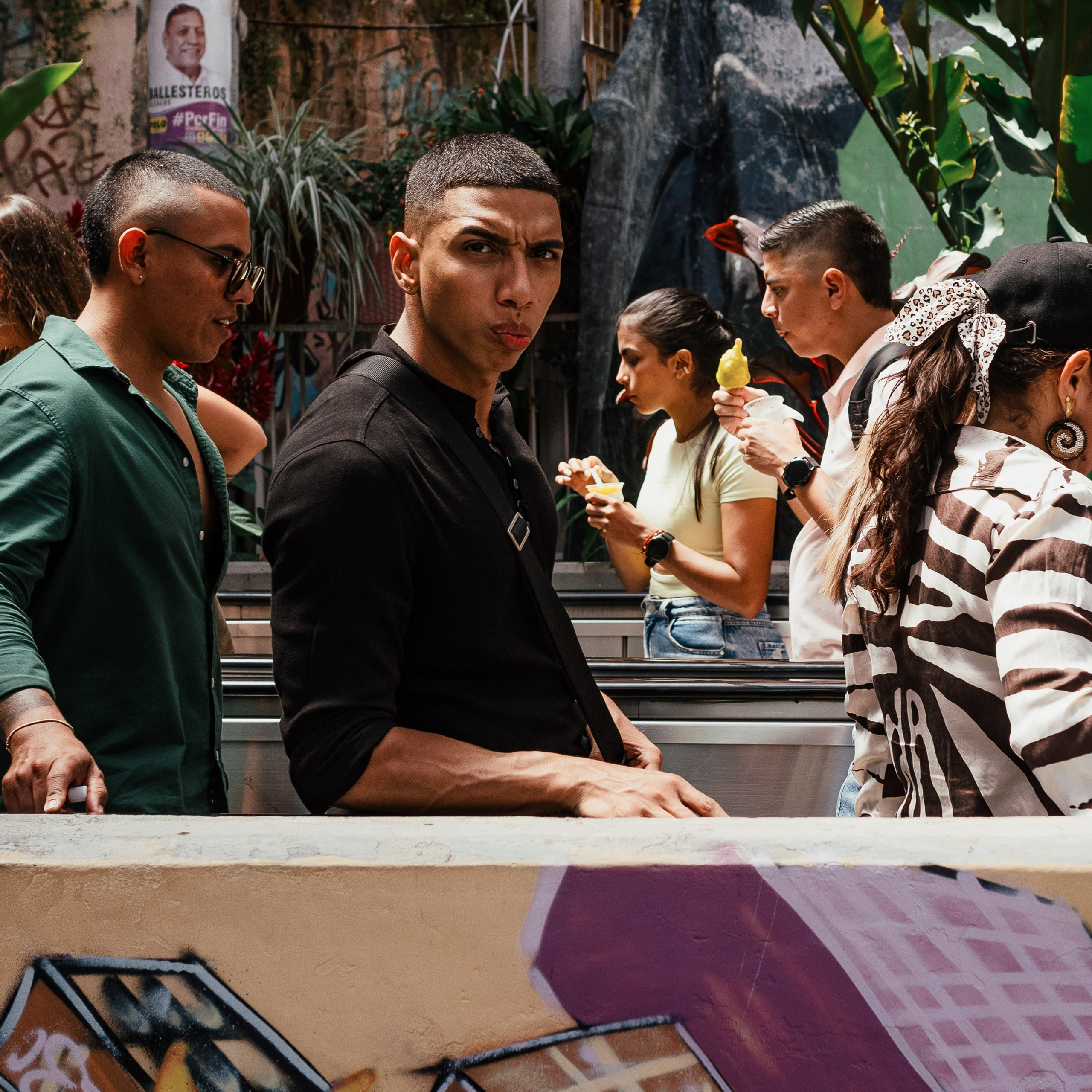 Comuna 13, Medellín, Colombia. Federico Borobio, street and documentary photography.