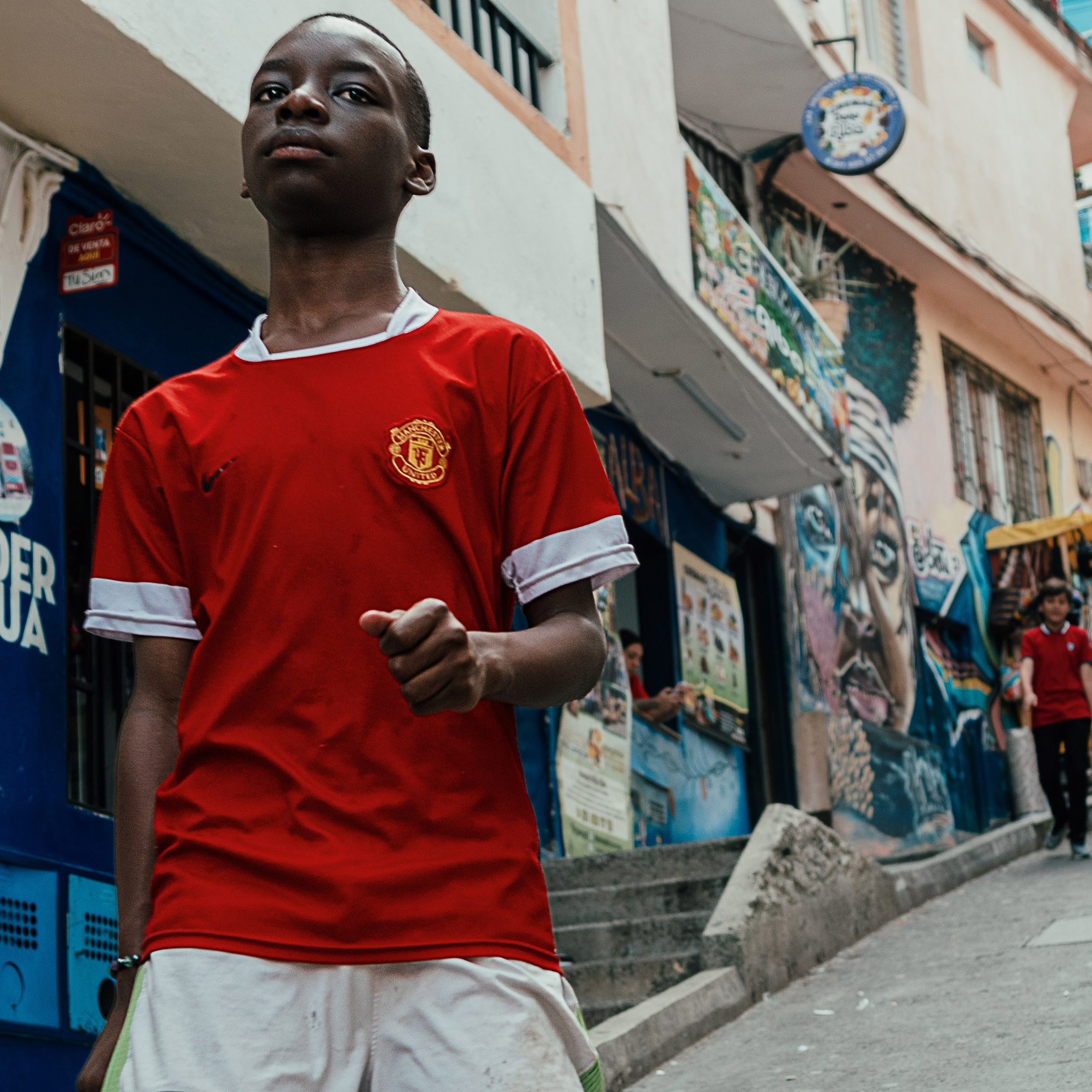 Comuna 13, Medellín, Colombia. Federico Borobio, street and documentary photography.