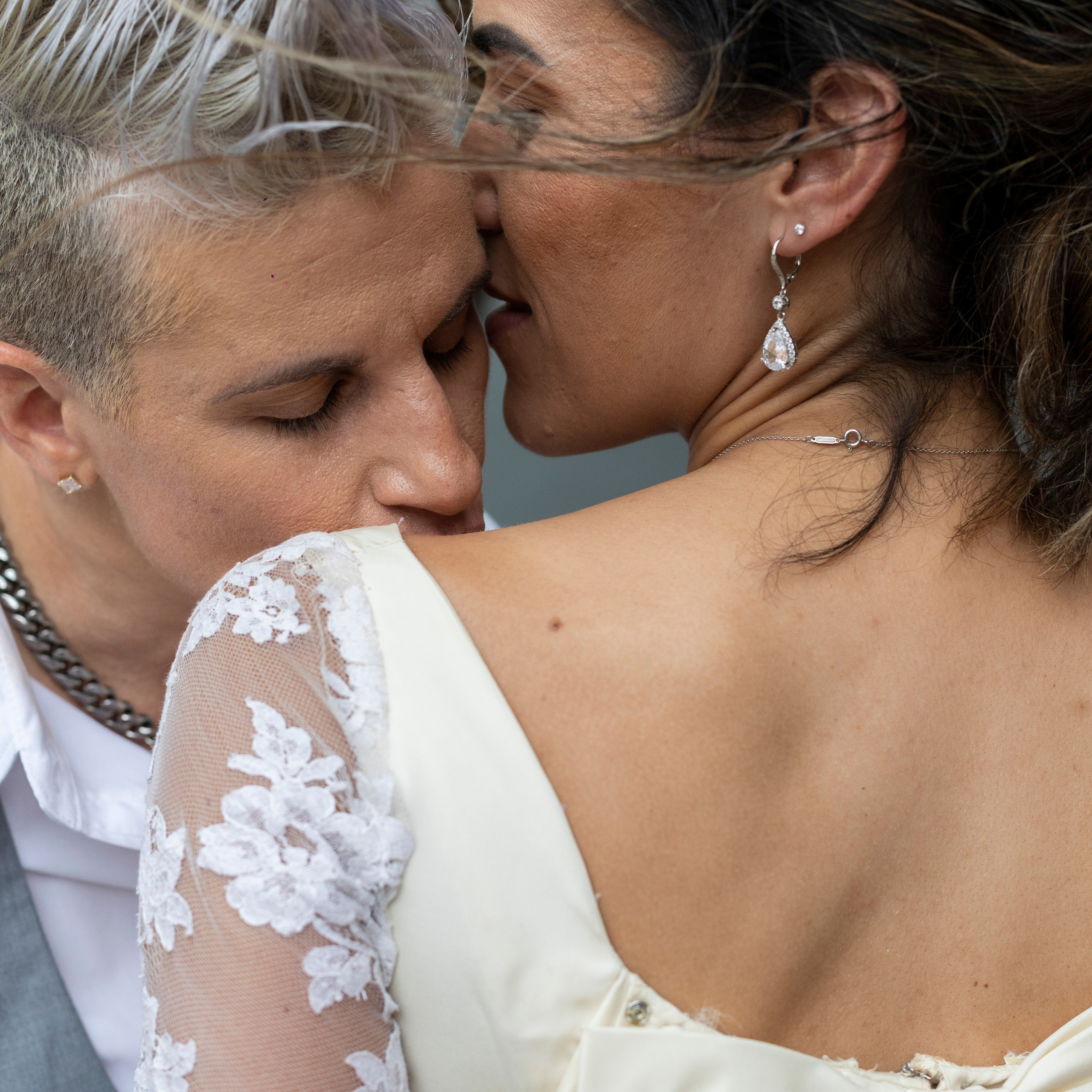 Elopement at the Beach, FL same sex wedding